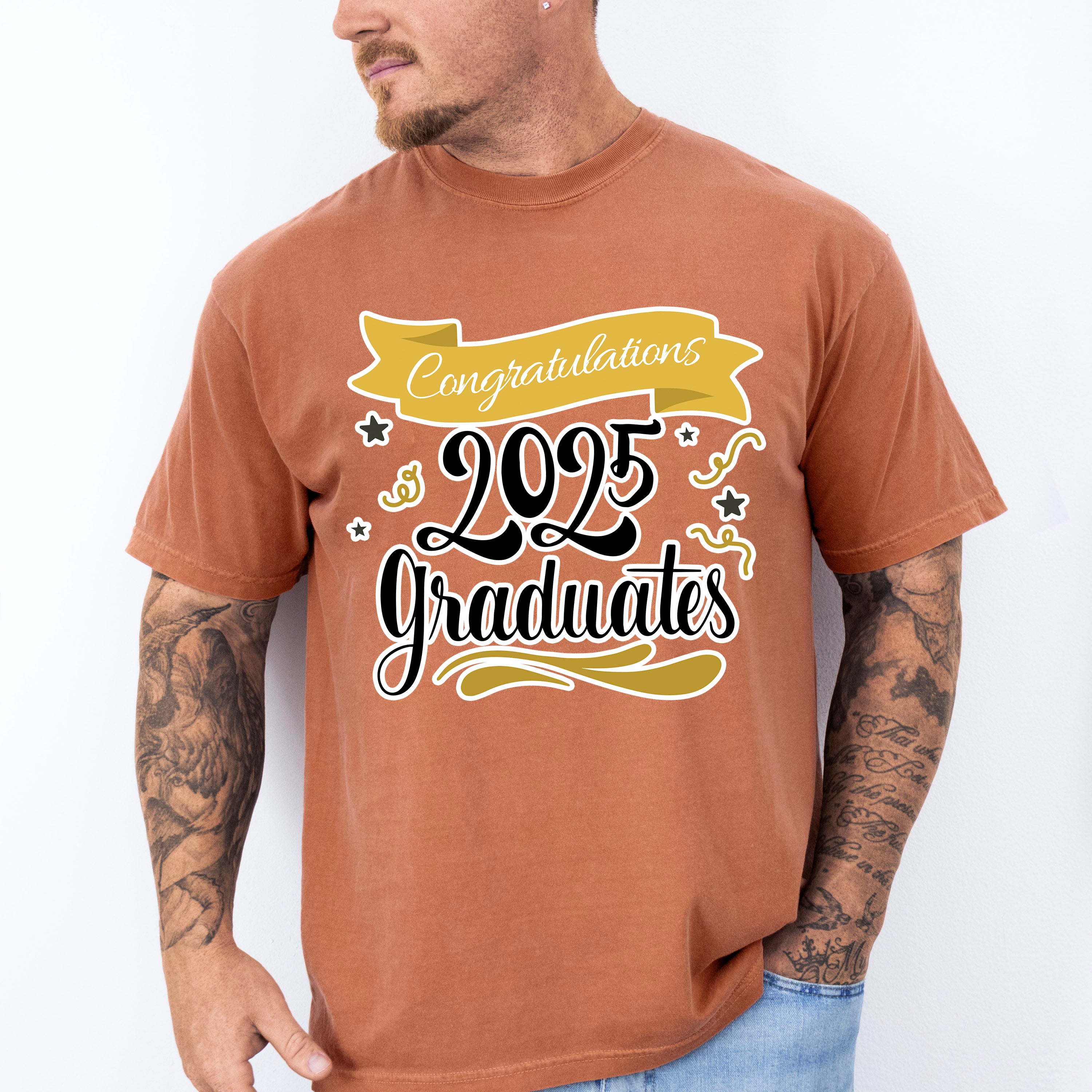 Congratulations 2025 Graduates - Graduation Unisex Crewneck T-Shirt Sweatshirt Hoodie