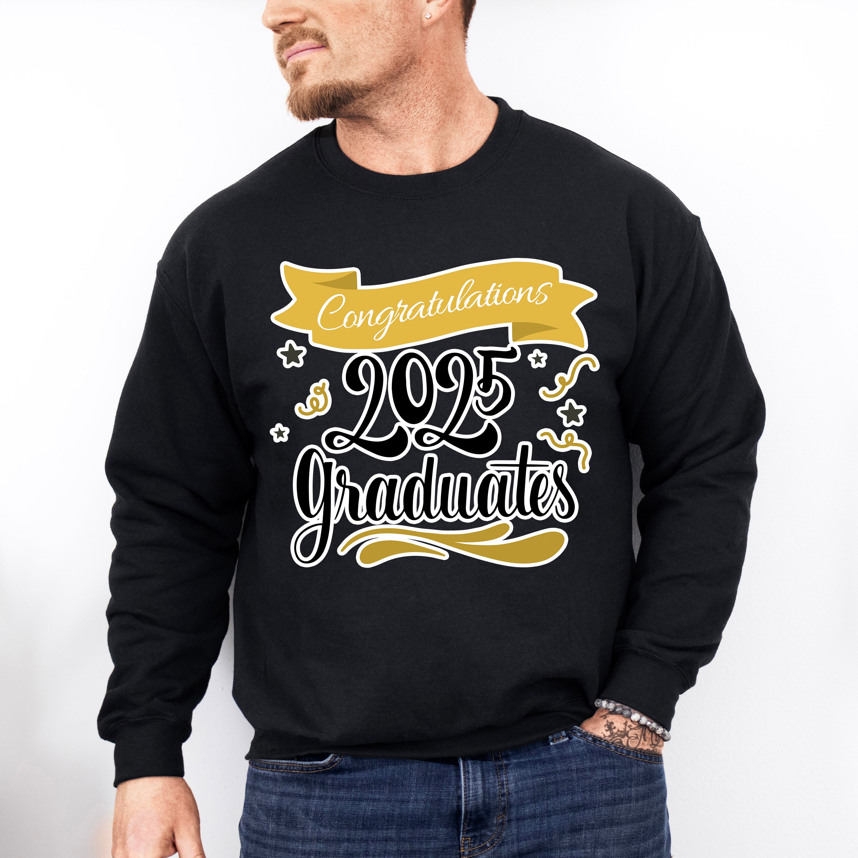 Congratulations 2025 Graduates - Graduation Unisex Crewneck T-Shirt Sweatshirt Hoodie