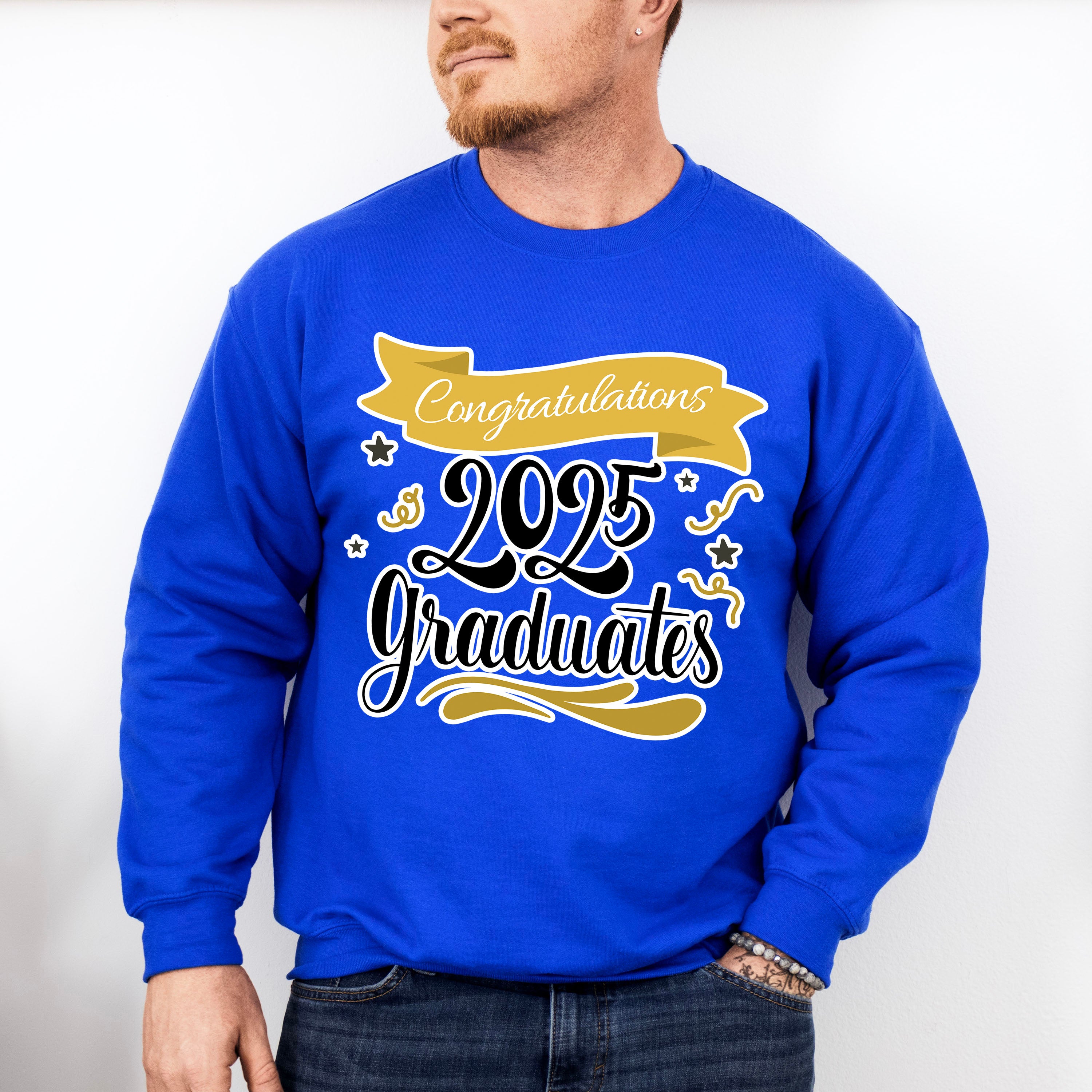 Congratulations 2025 Graduates - Graduation Unisex Crewneck T-Shirt Sweatshirt Hoodie