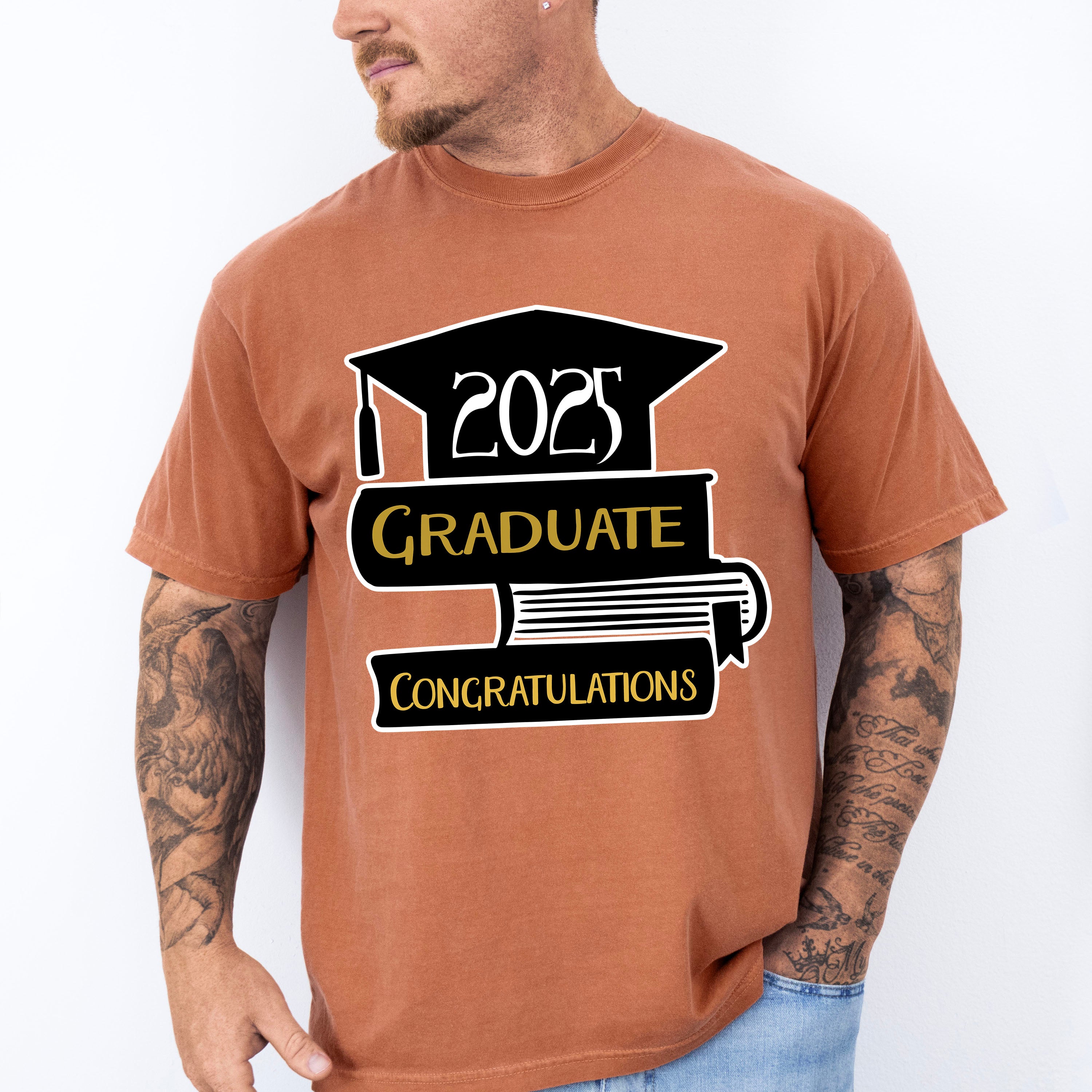 2025 Graduate Congratulations - Graduation Unisex Crewneck T-Shirt Sweatshirt Hoodie