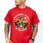 National Park After Dark Design - National Park Theme Unisex Crewneck T-Shirt Sweatshirt Hoodie