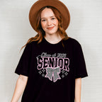 Class Of 2025 Senior Checkered Bowtie Design - Graduation Unisex Crewneck T-Shirt Sweatshirt Hoodie