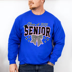 Class Of 2025 Senior Checkered Bowtie Design - Graduation Unisex Crewneck T-Shirt Sweatshirt Hoodie