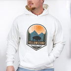 Yellowstone National Park Wyoming Design - National Park Theme Unisex Crewneck T-Shirt Sweatshirt Hoodie