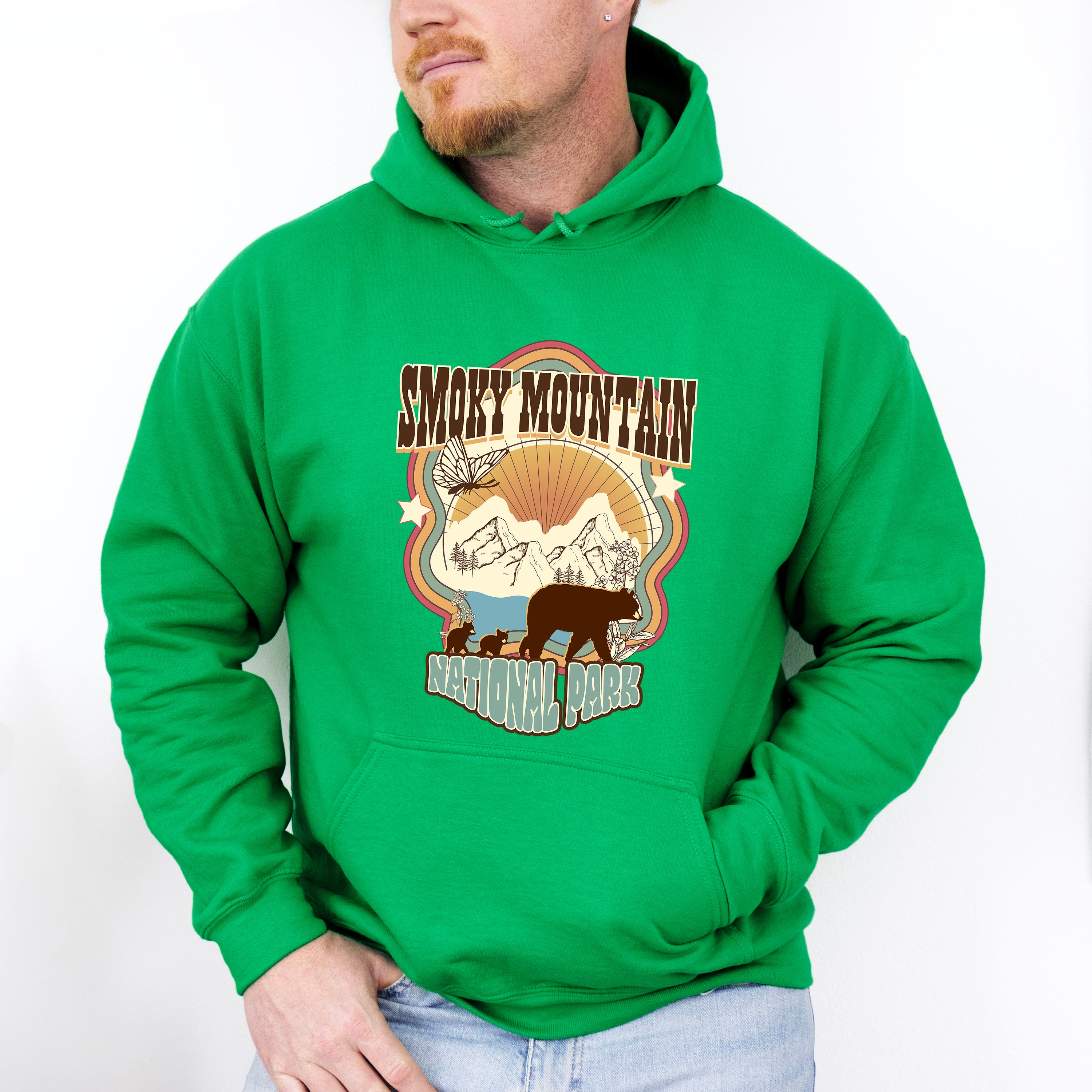 Smoky Mountain National Park Design - National Park Theme Unisex Crewneck T-Shirt Sweatshirt Hoodie