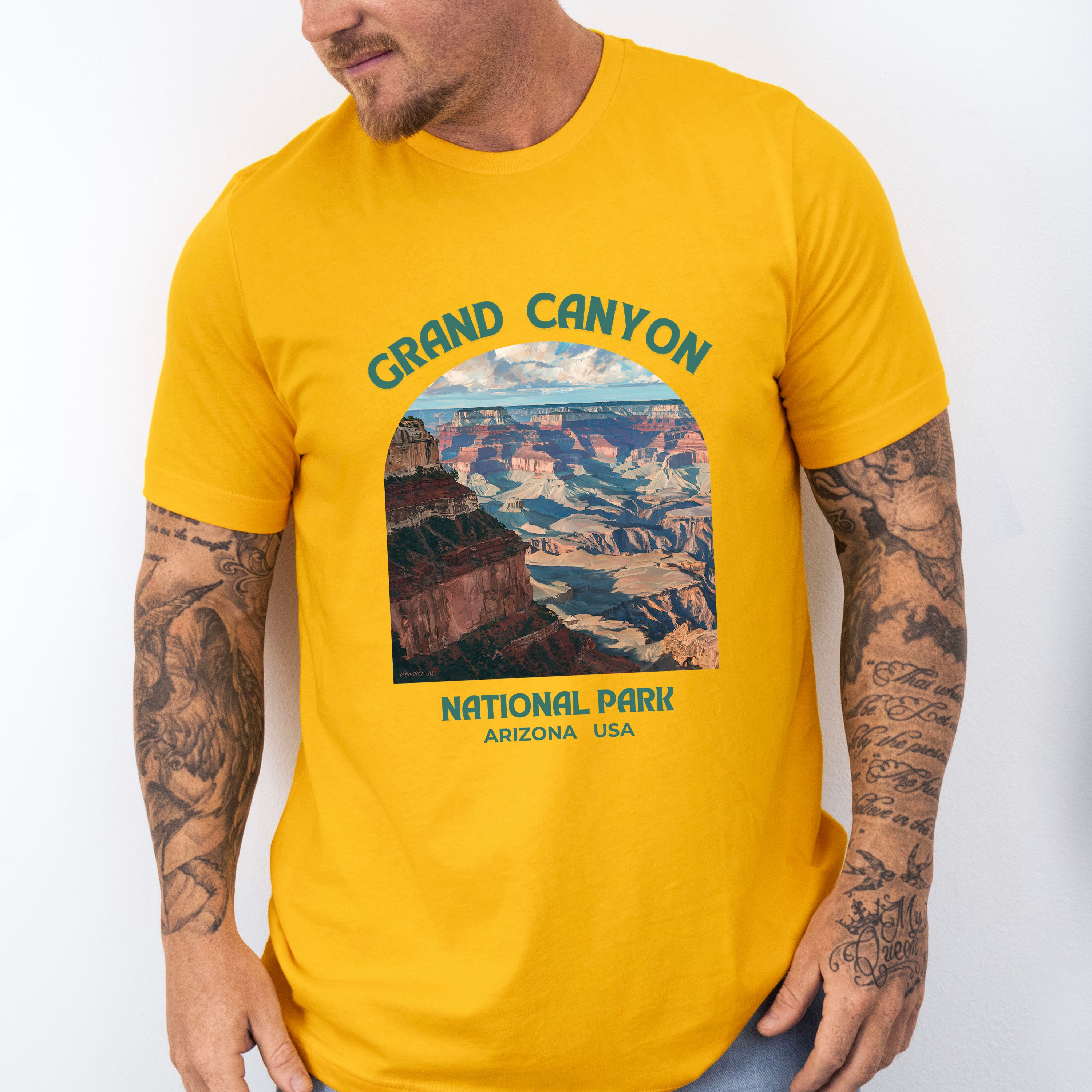 Grand Canyon National Park Arizona USA Design - National Park Theme Unisex Crewneck T-Shirt Sweatshirt Hoodie