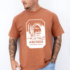 Arches - National Park Theme Unisex Crewneck T-Shirt Sweatshirt Hoodie