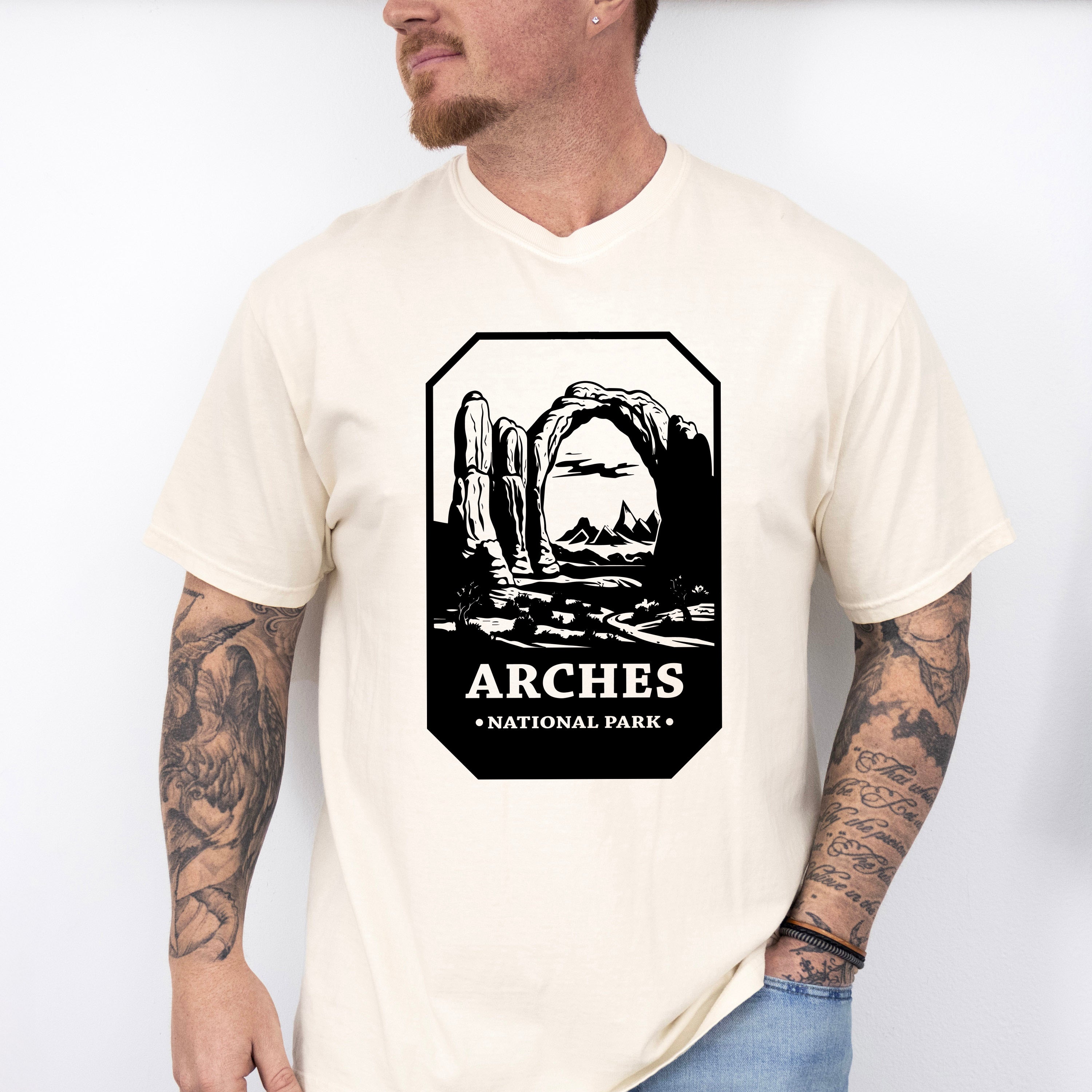 Arches - National Park Theme Unisex Crewneck T-Shirt Sweatshirt Hoodie