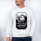 Arches - National Park Theme Unisex Crewneck T-Shirt Sweatshirt Hoodie