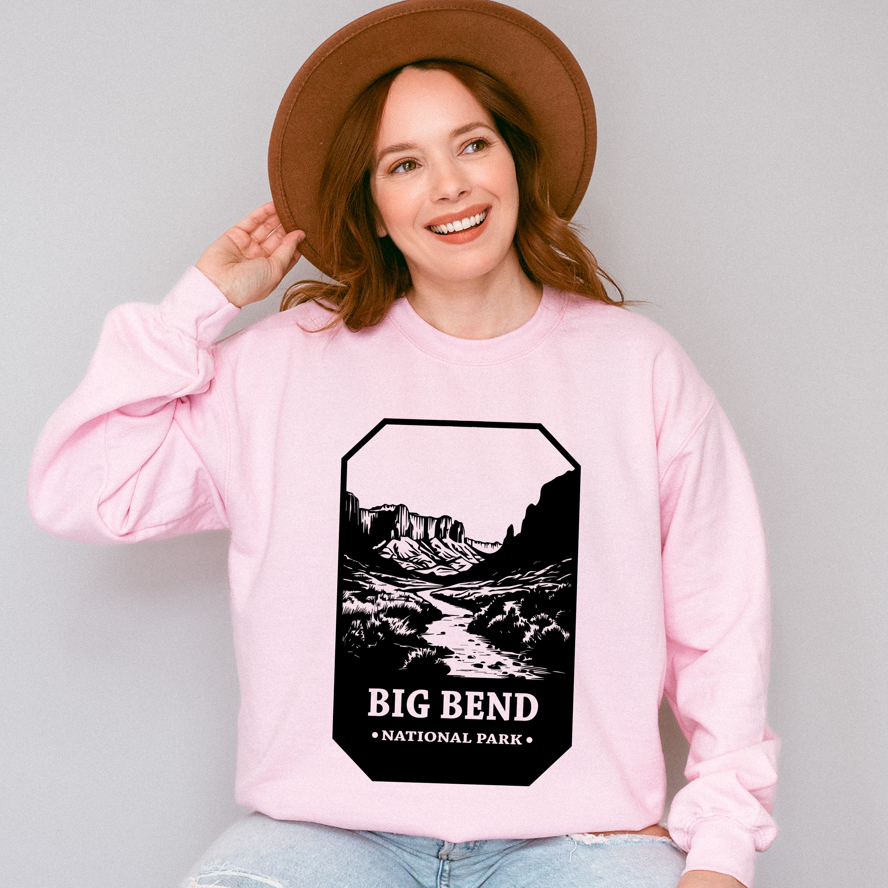 Big Bend - National Park Theme Unisex Crewneck T-Shirt Sweatshirt Hoodie