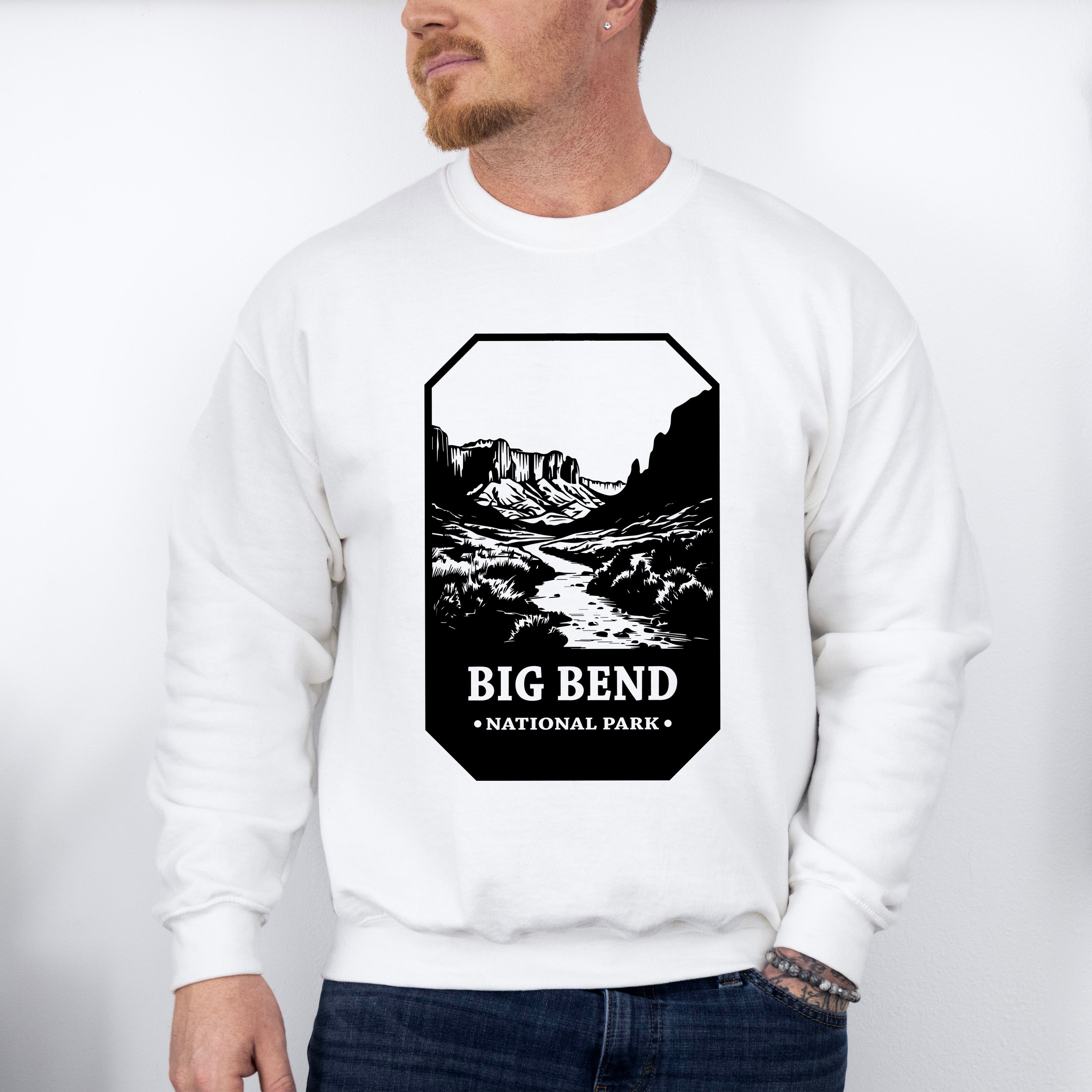 Big Bend - National Park Theme Unisex Crewneck T-Shirt Sweatshirt Hoodie