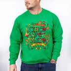 Cinco De Mayo Squad Doodles- Cinco De Mayo Unisex Crewneck T-Shirt Sweatshirt Hoodie