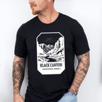 Black Canyon - National Park Theme Unisex Crewneck T-Shirt Sweatshirt Hoodie
