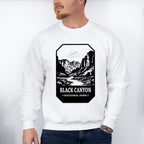 Black Canyon - National Park Theme Unisex Crewneck T-Shirt Sweatshirt Hoodie