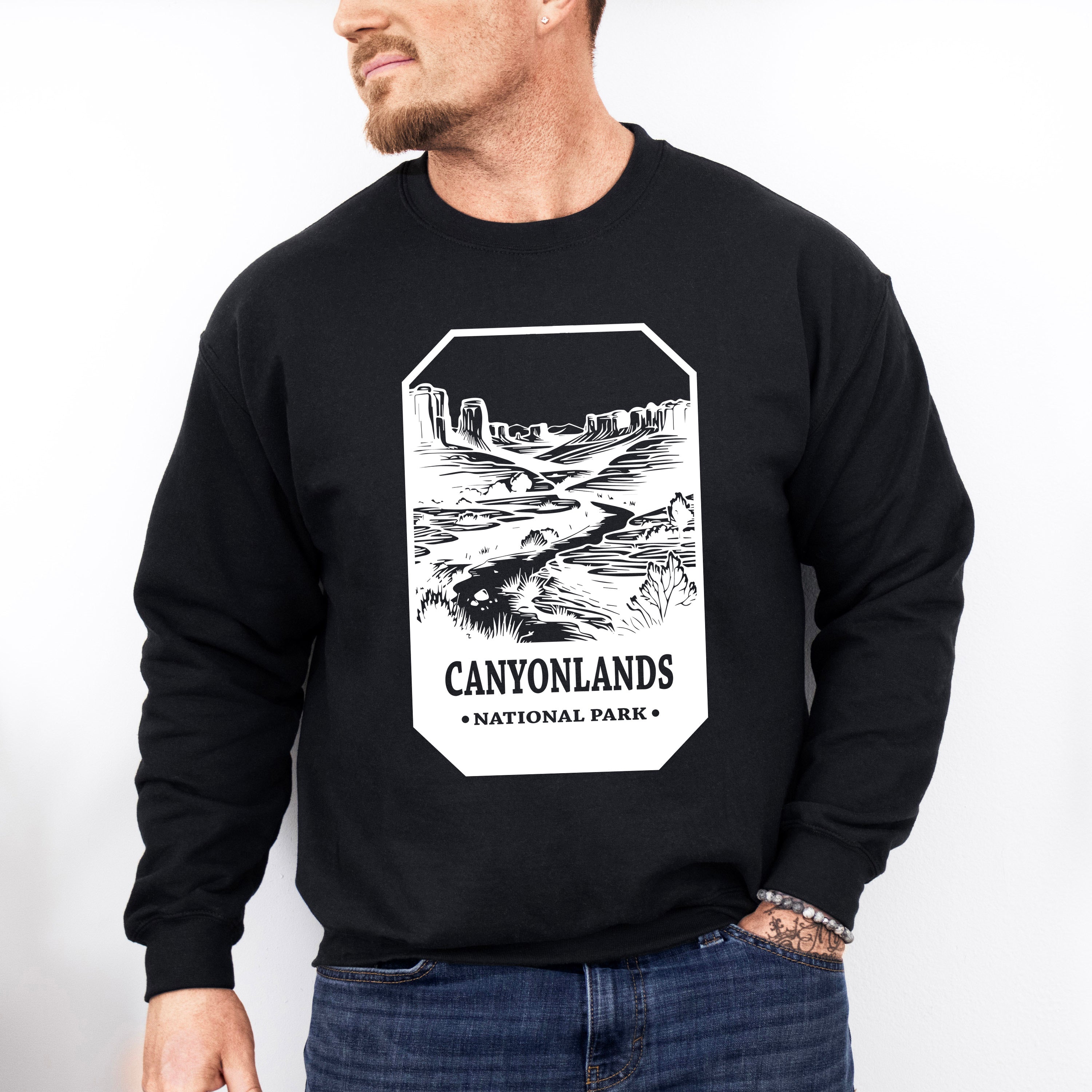 Canyonlands - National Park Theme Unisex Crewneck T-Shirt Sweatshirt Hoodie