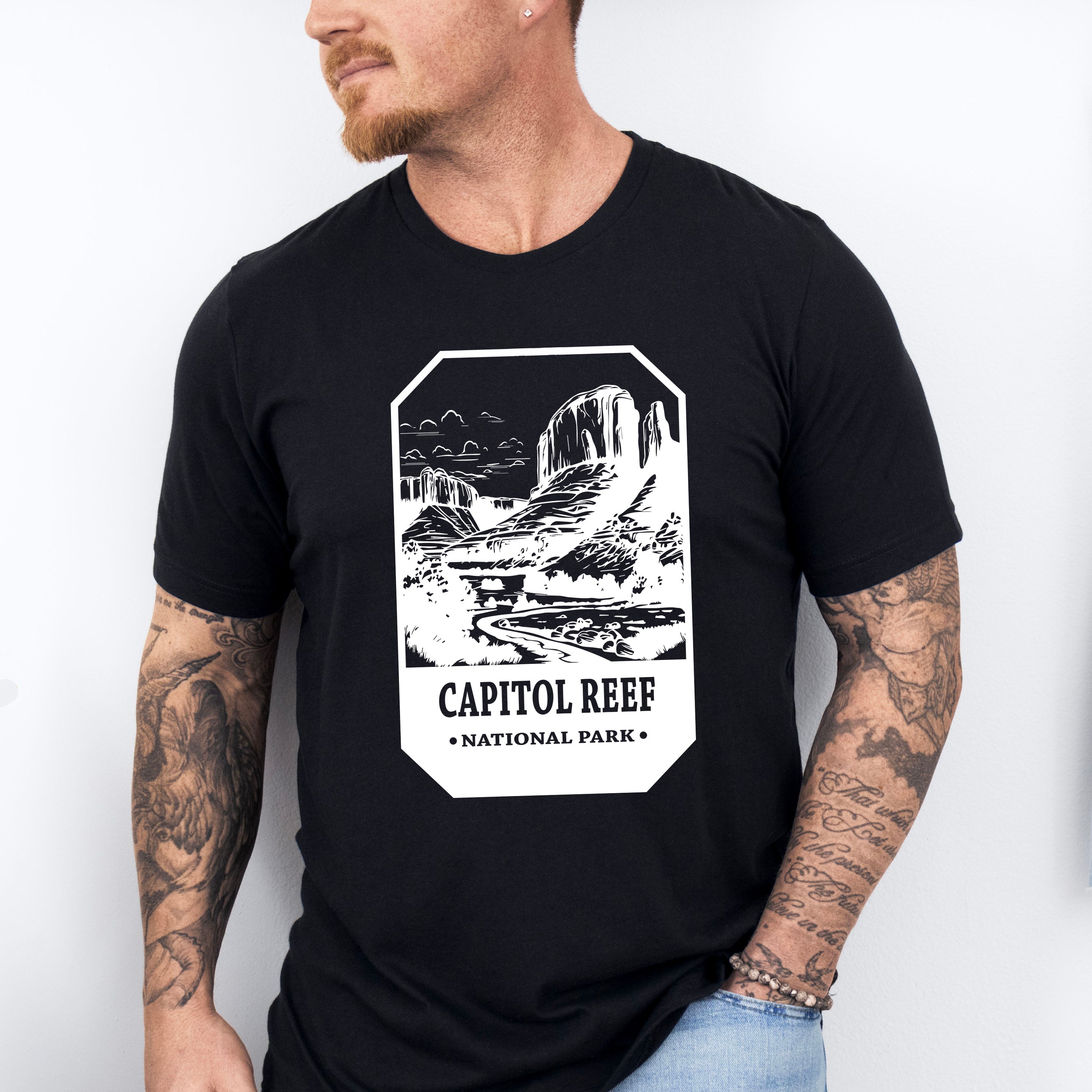 Capitol Reef - National Park Theme Unisex Crewneck T-Shirt Sweatshirt Hoodie