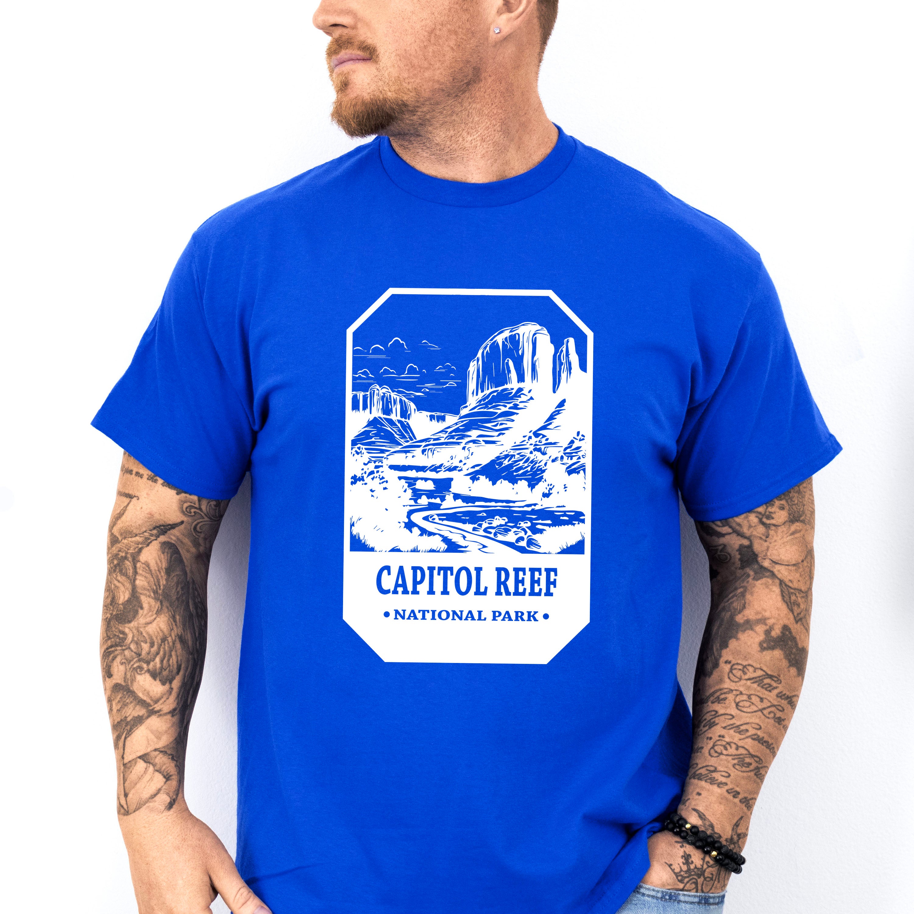 Capitol Reef - National Park Theme Unisex Crewneck T-Shirt Sweatshirt Hoodie