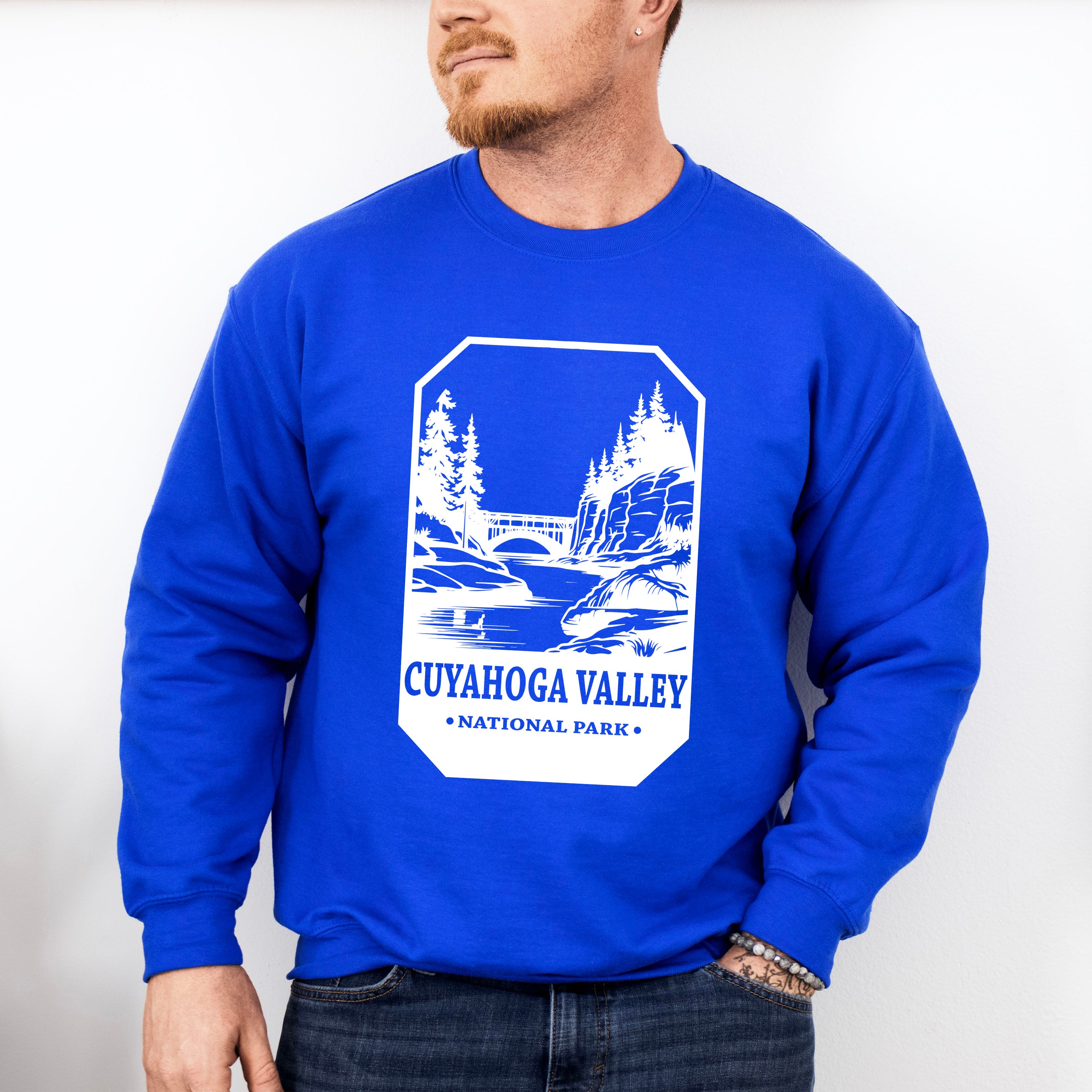 Cuyahoga Valley - National Park Theme Unisex Crewneck T-Shirt Sweatshirt Hoodie