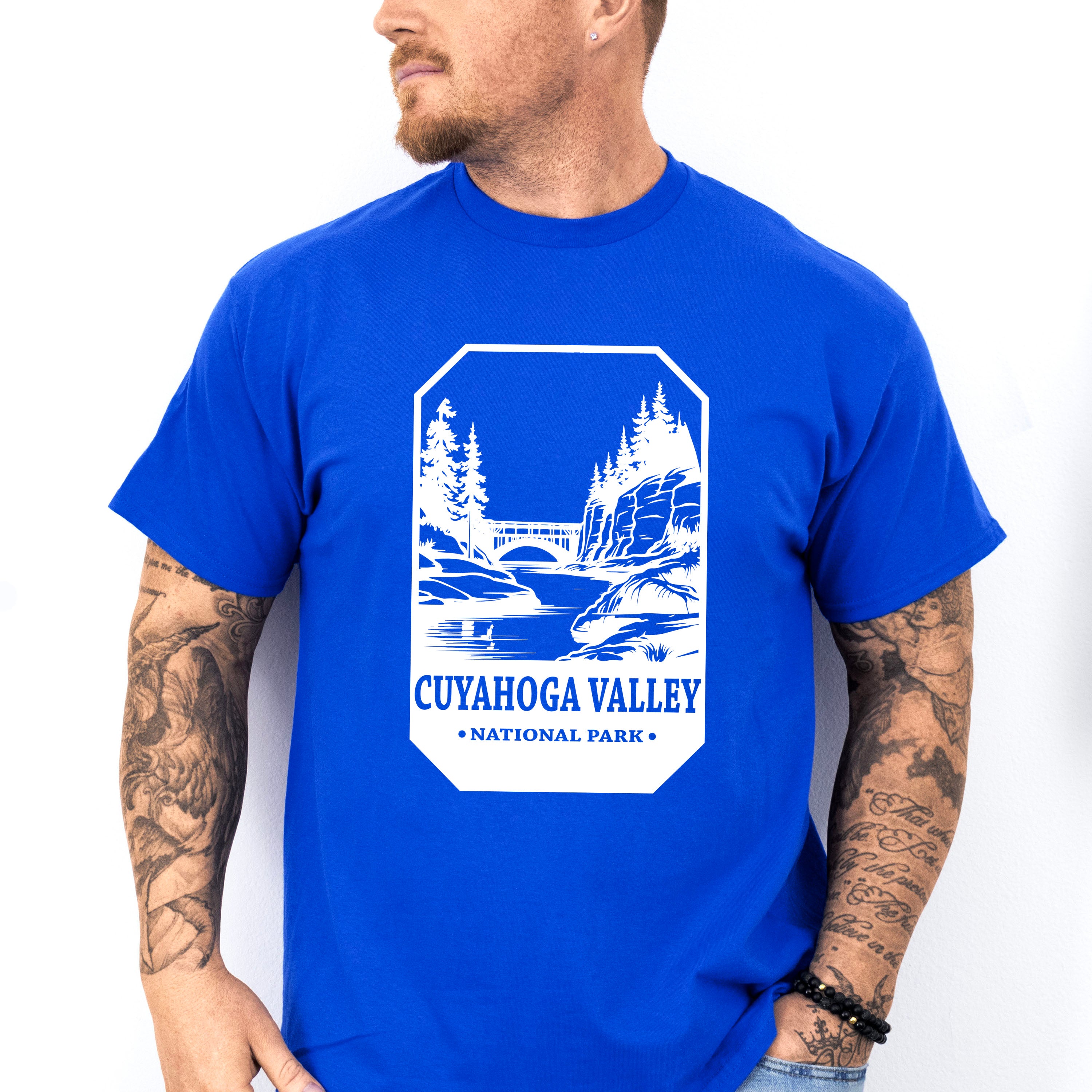 Cuyahoga Valley - National Park Theme Unisex Crewneck T-Shirt Sweatshirt Hoodie