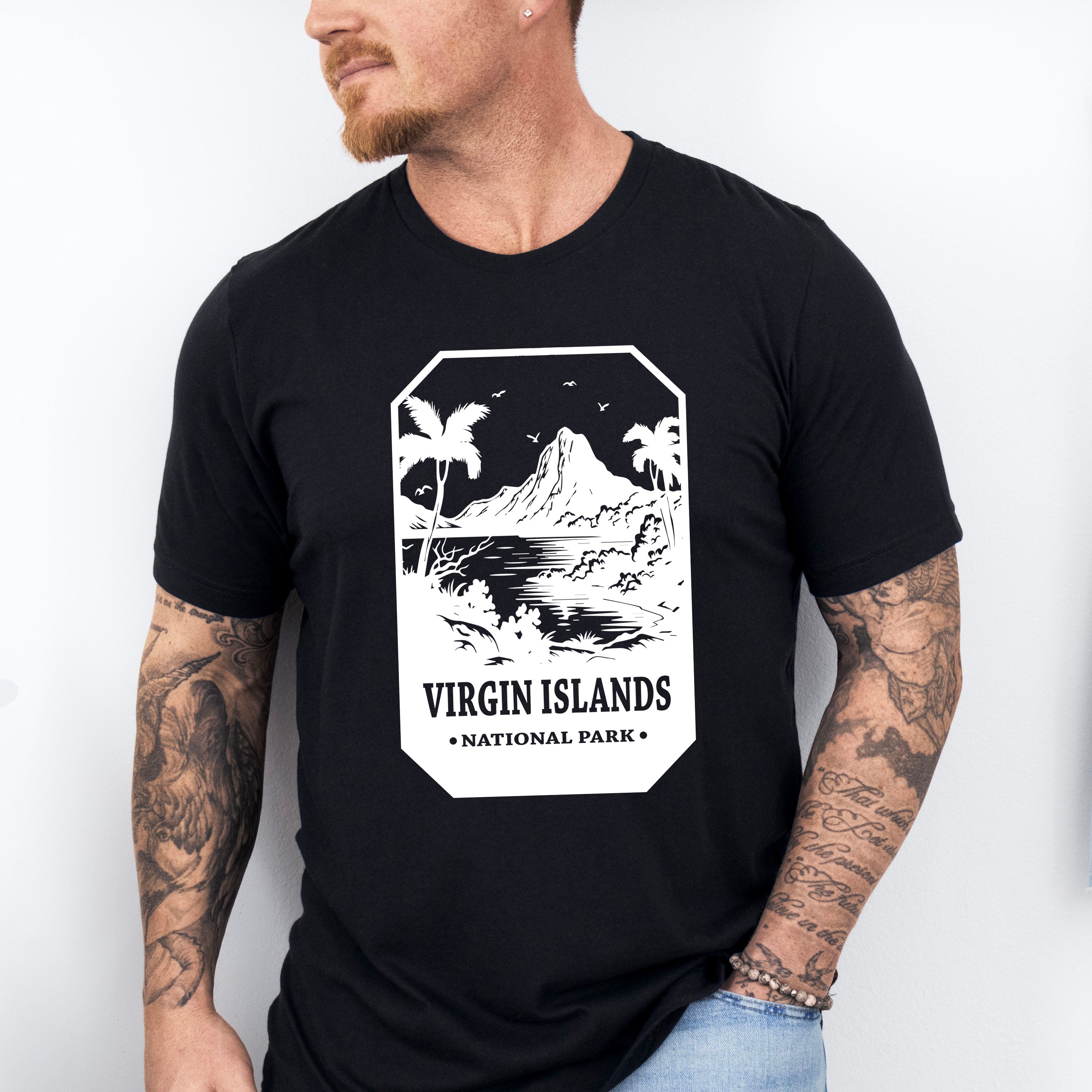 Virgin Islands - National Park Theme Unisex Crewneck T-Shirt Sweatshirt Hoodie
