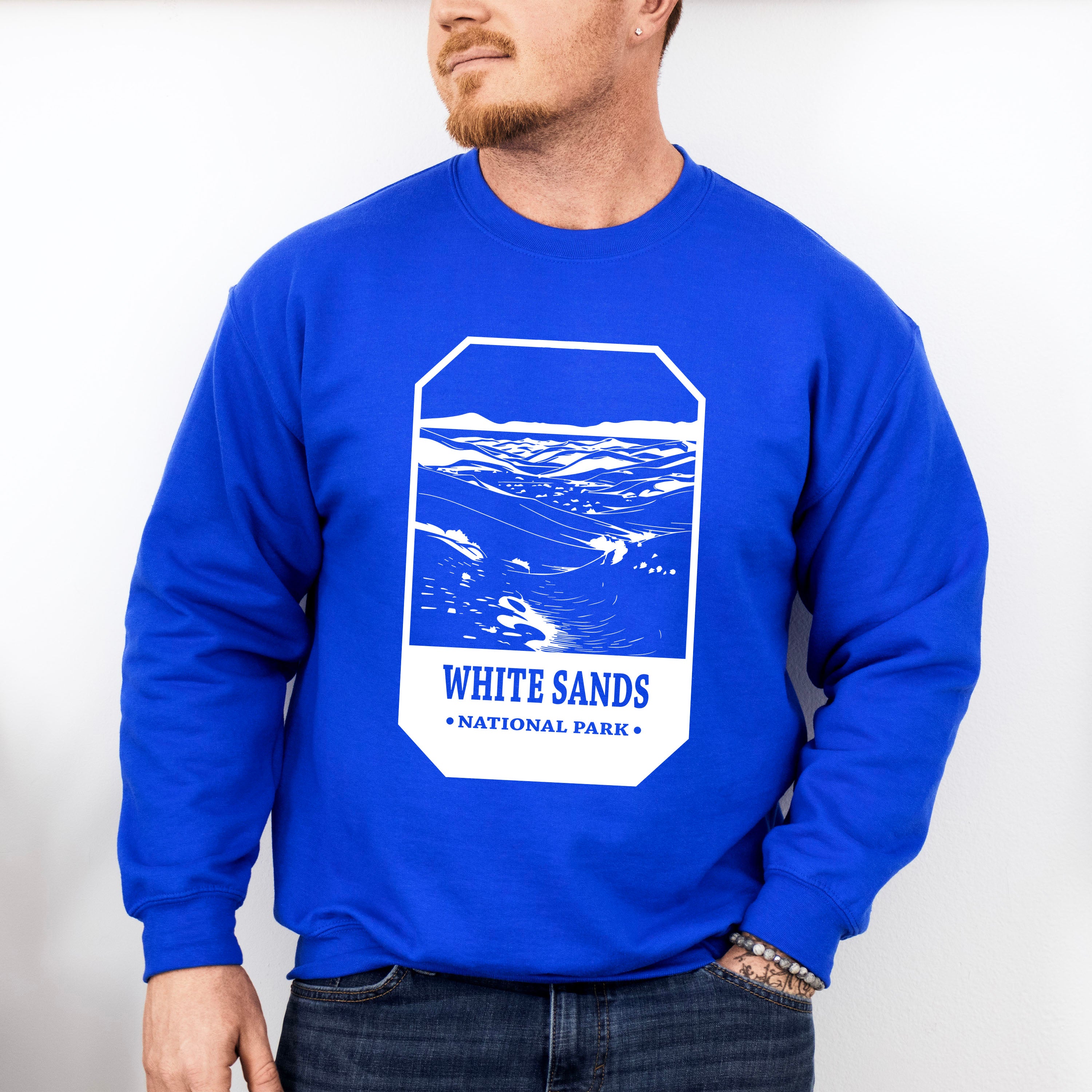 White Sands - National Park Theme Unisex Crewneck T-Shirt Sweatshirt Hoodie