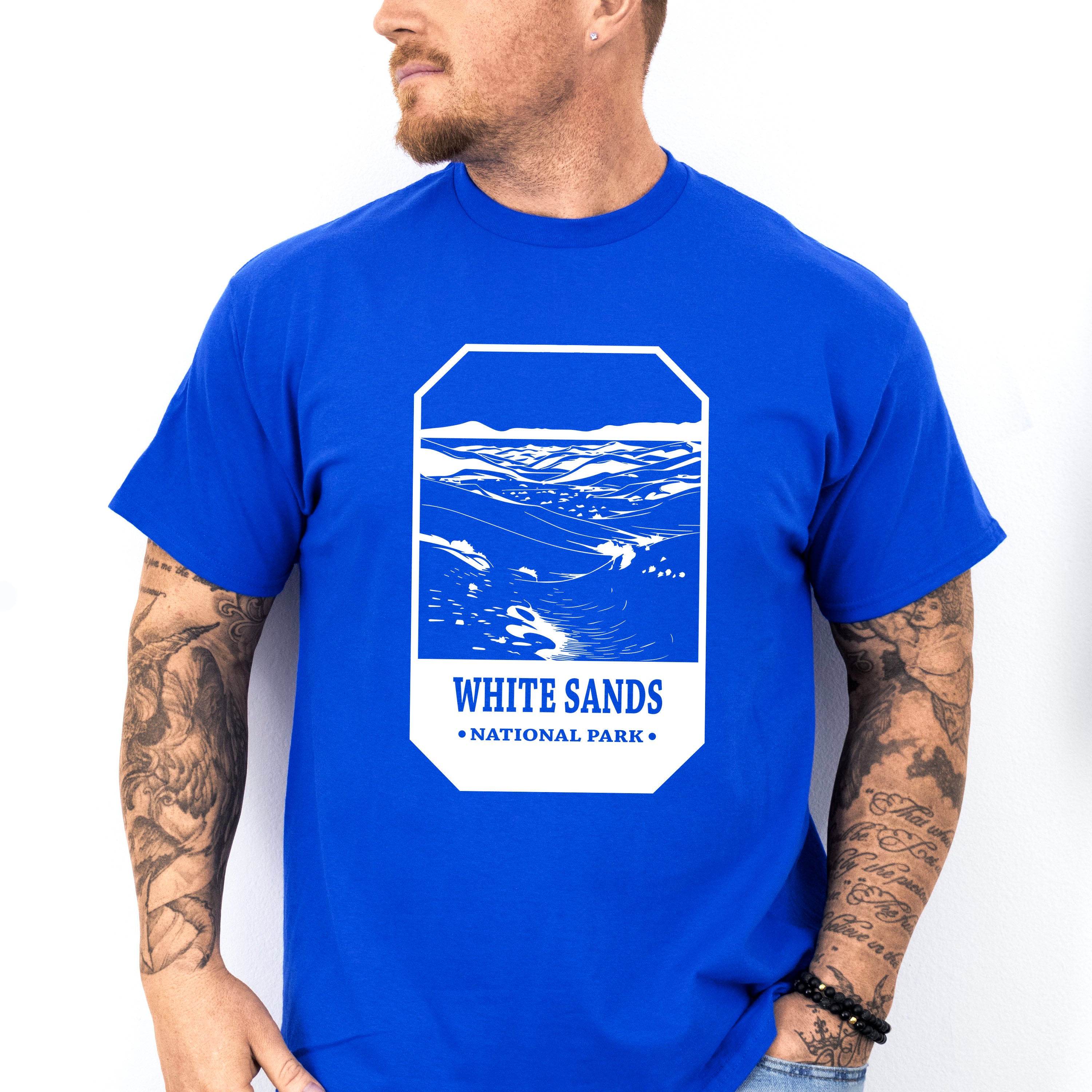 White Sands - National Park Theme Unisex Crewneck T-Shirt Sweatshirt Hoodie