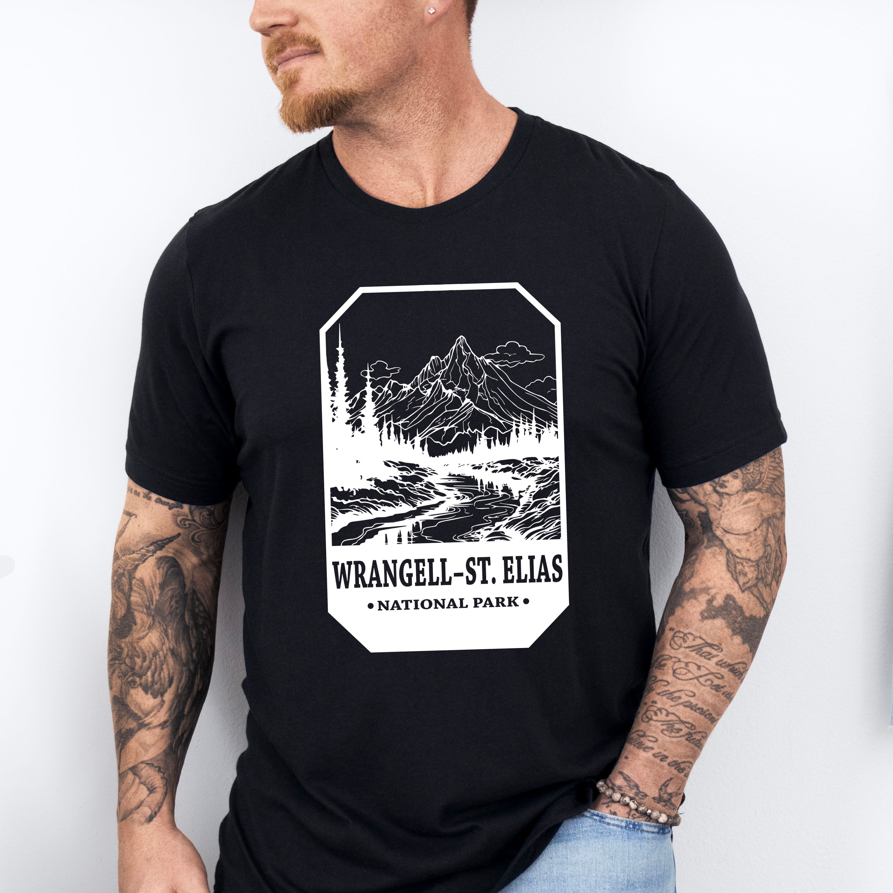 Wrangell-St.Elias - National Park Theme Unisex Crewneck T-Shirt Sweatshirt Hoodie