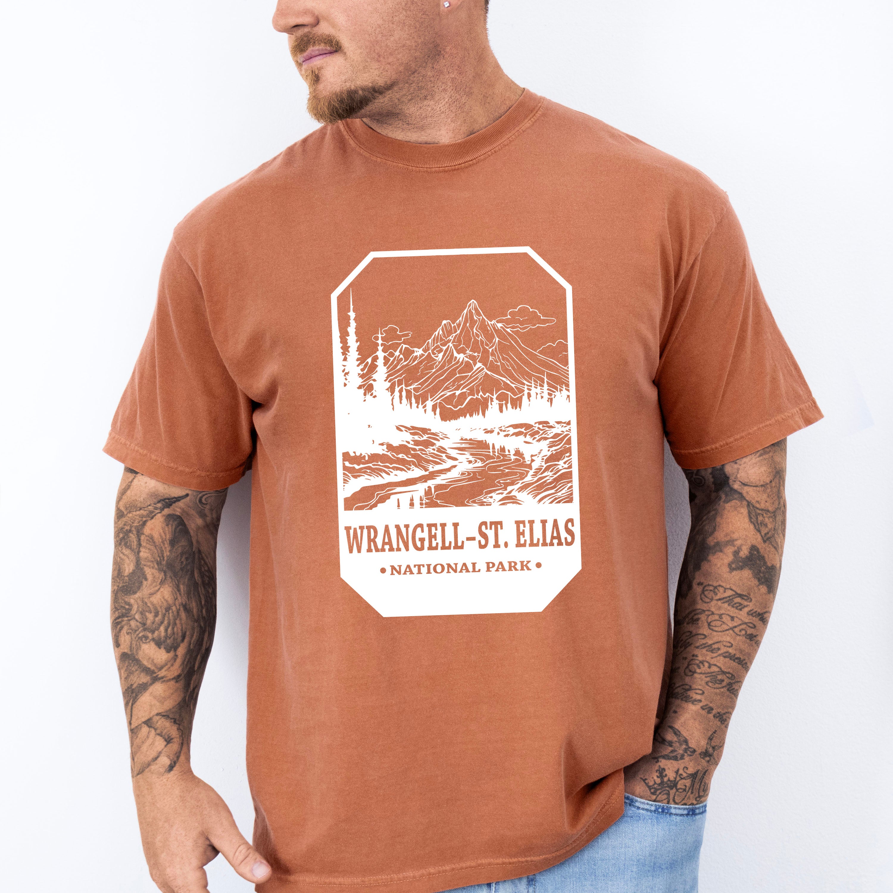 Wrangell-St.Elias - National Park Theme Unisex Crewneck T-Shirt Sweatshirt Hoodie