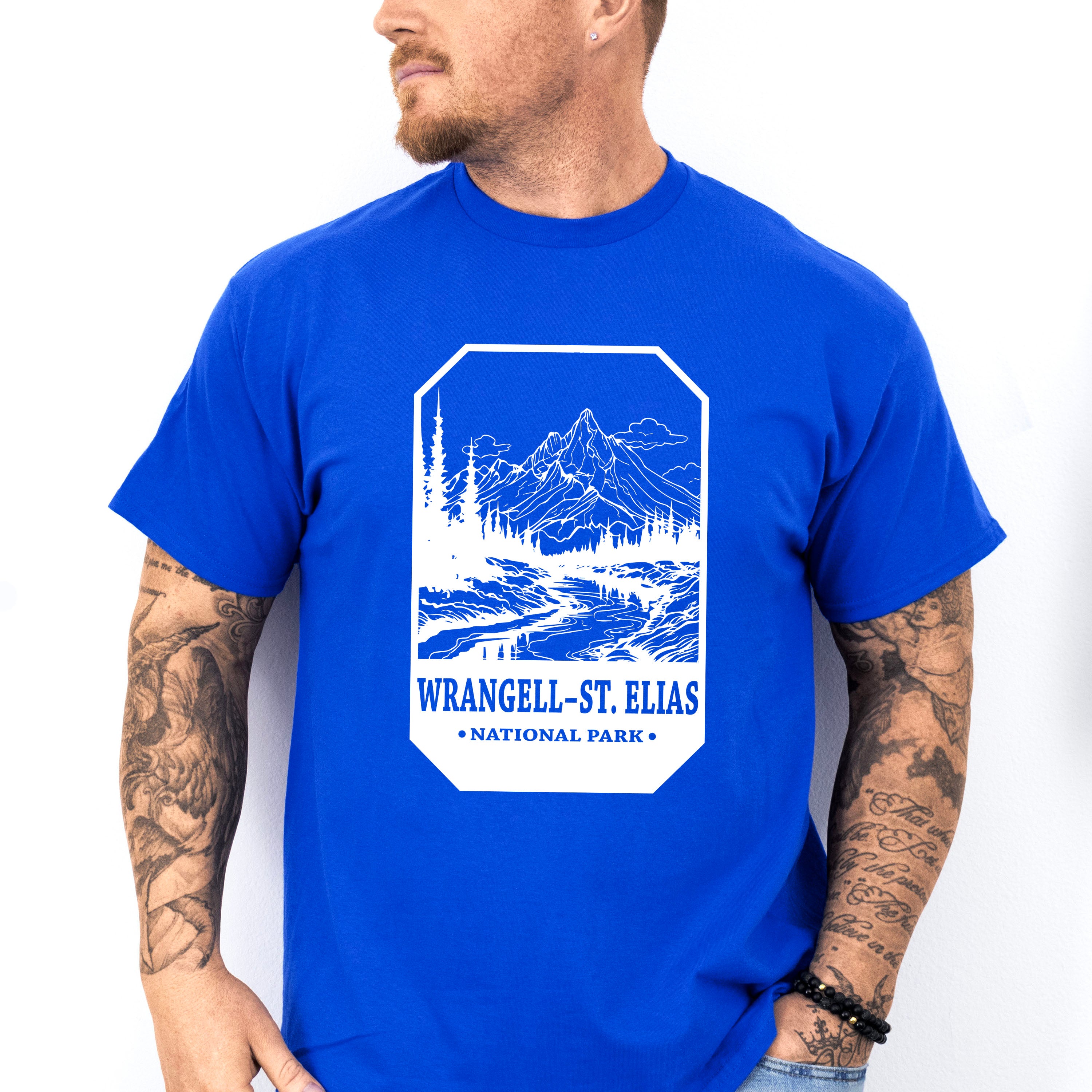 Wrangell-St.Elias - National Park Theme Unisex Crewneck T-Shirt Sweatshirt Hoodie