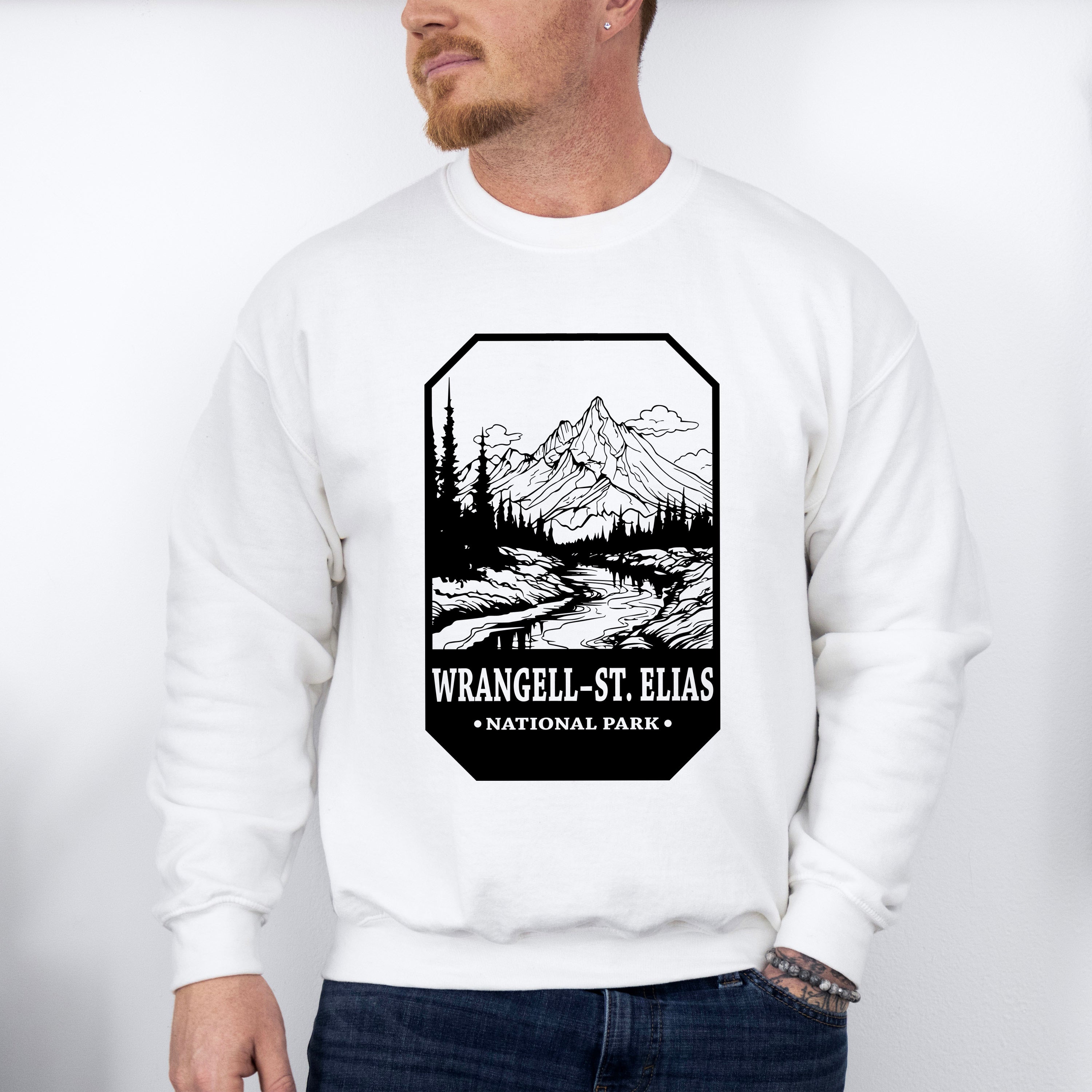 Wrangell-St.Elias - National Park Theme Unisex Crewneck T-Shirt Sweatshirt Hoodie