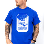 Yellowstone National Park Design - National Park Theme Unisex Crewneck T-Shirt Sweatshirt Hoodie