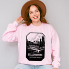 Yellowstone National Park Design - National Park Theme Unisex Crewneck T-Shirt Sweatshirt Hoodie