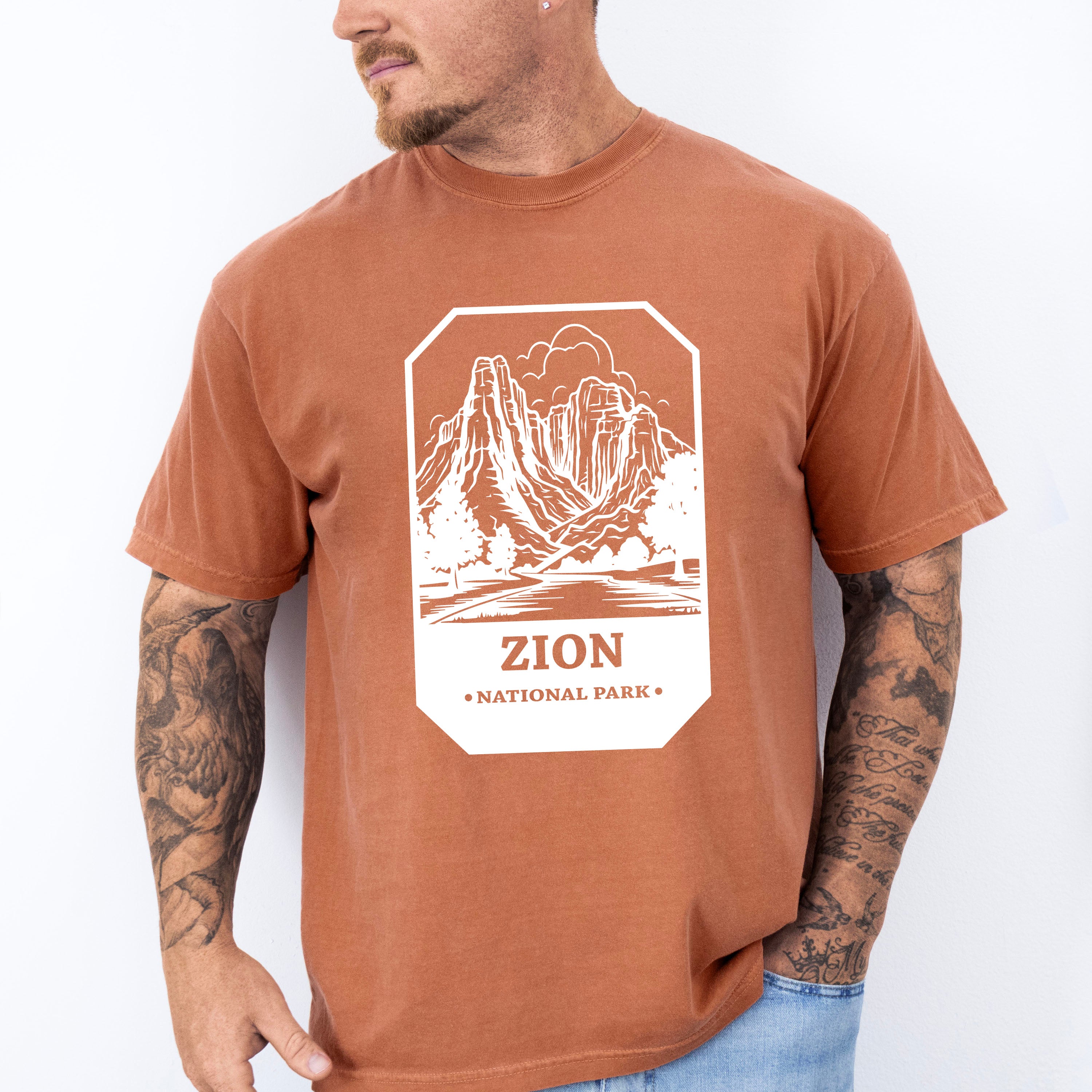 Zion - National Park Theme Unisex Crewneck T-Shirt Sweatshirt Hoodie