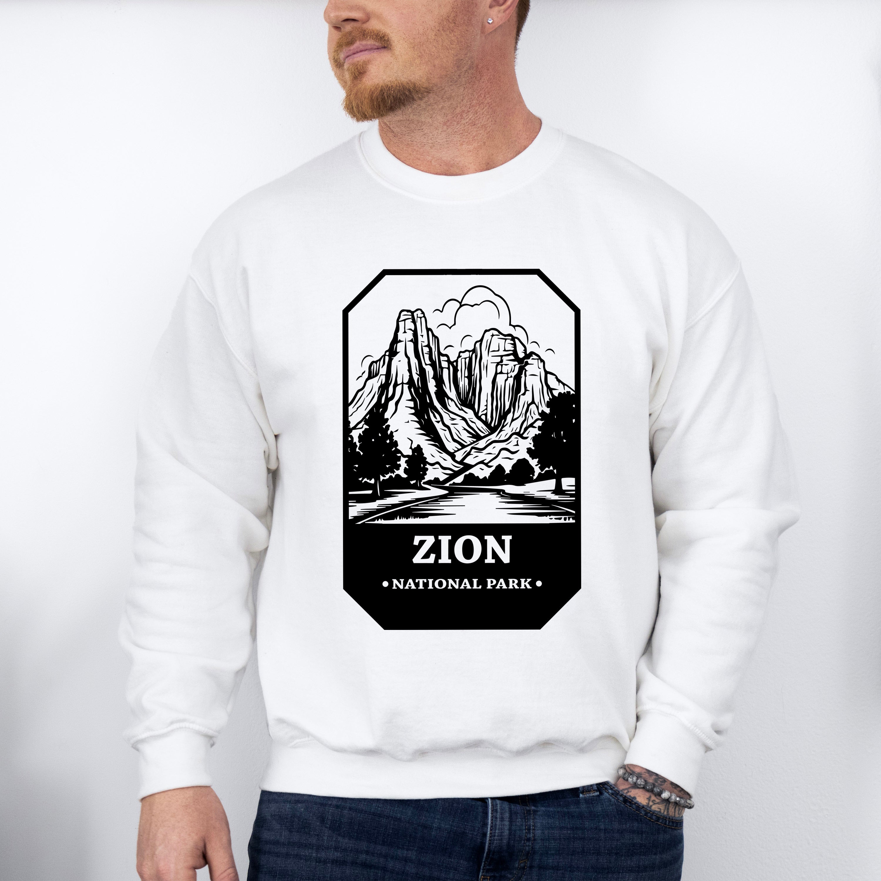 Zion - National Park Theme Unisex Crewneck T-Shirt Sweatshirt Hoodie