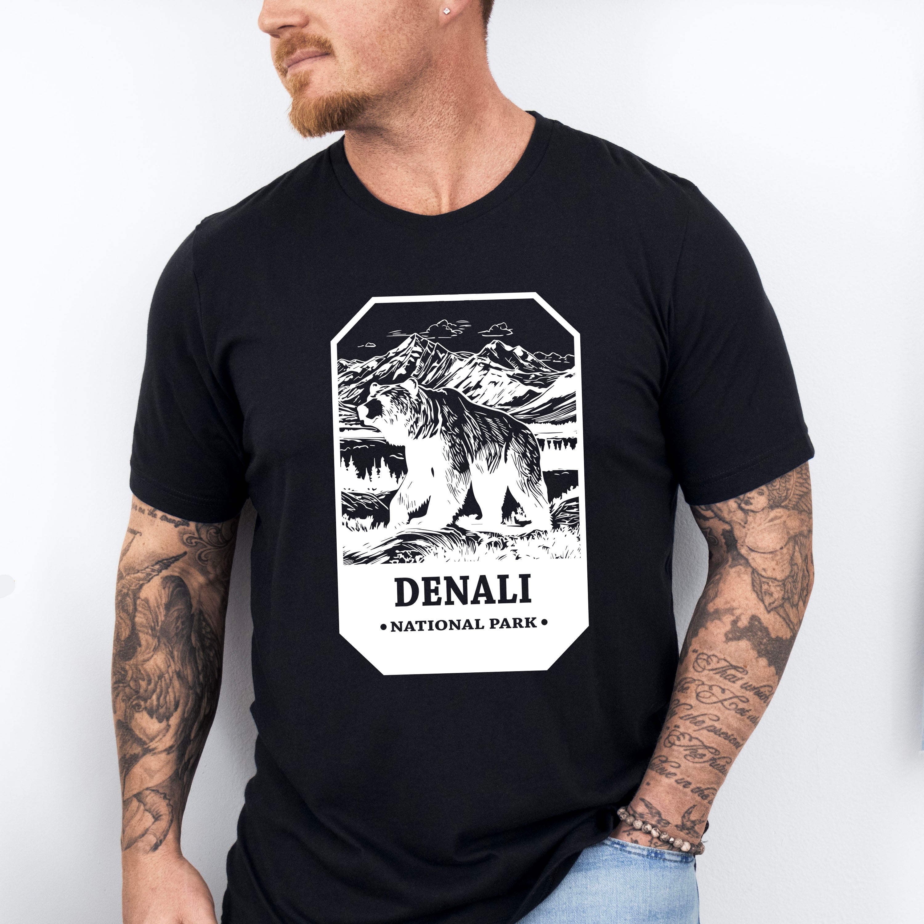 Denali - National Park Theme Unisex Crewneck T-Shirt Sweatshirt Hoodie