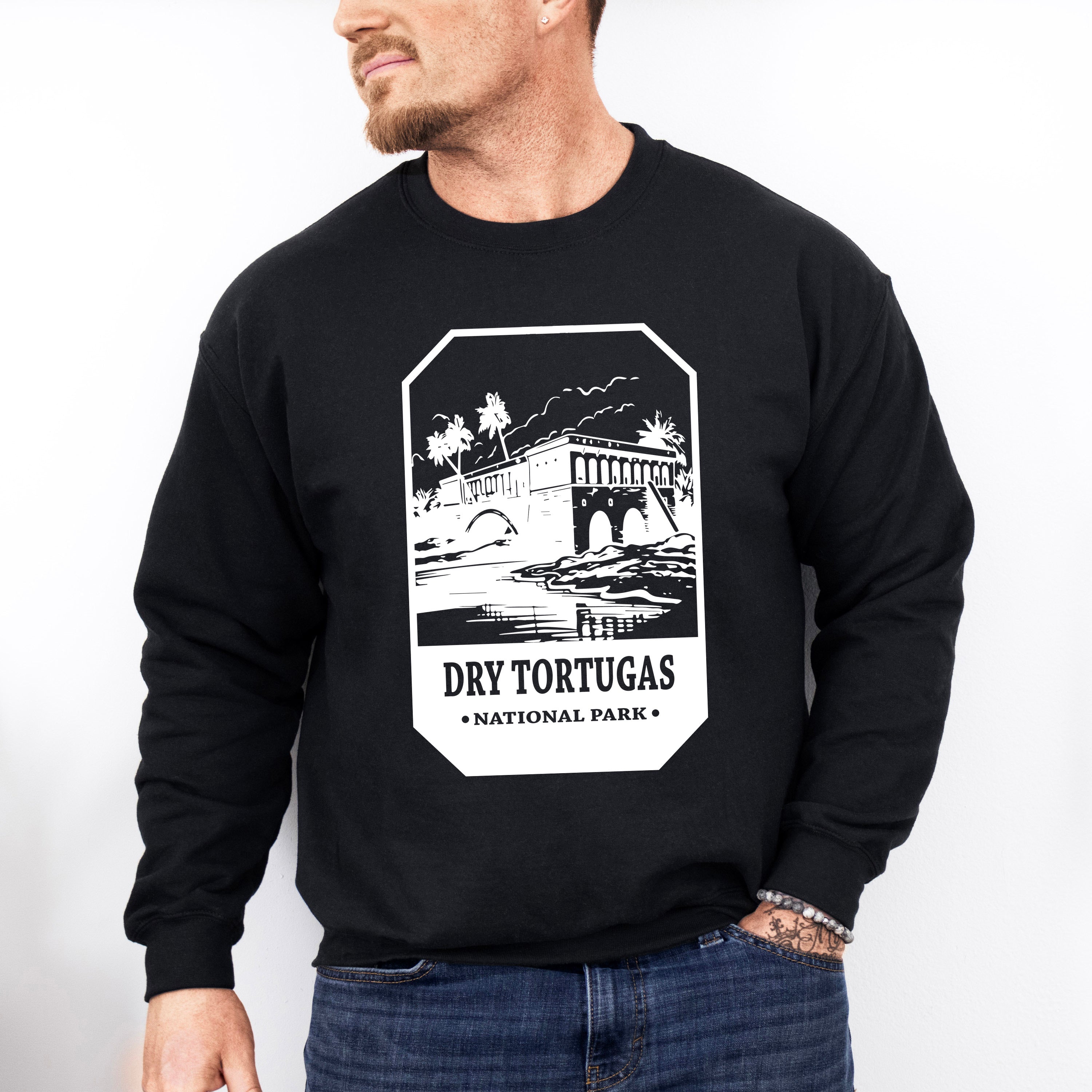 Dry Tortugas - National Park Theme Unisex Crewneck T-Shirt Sweatshirt Hoodie