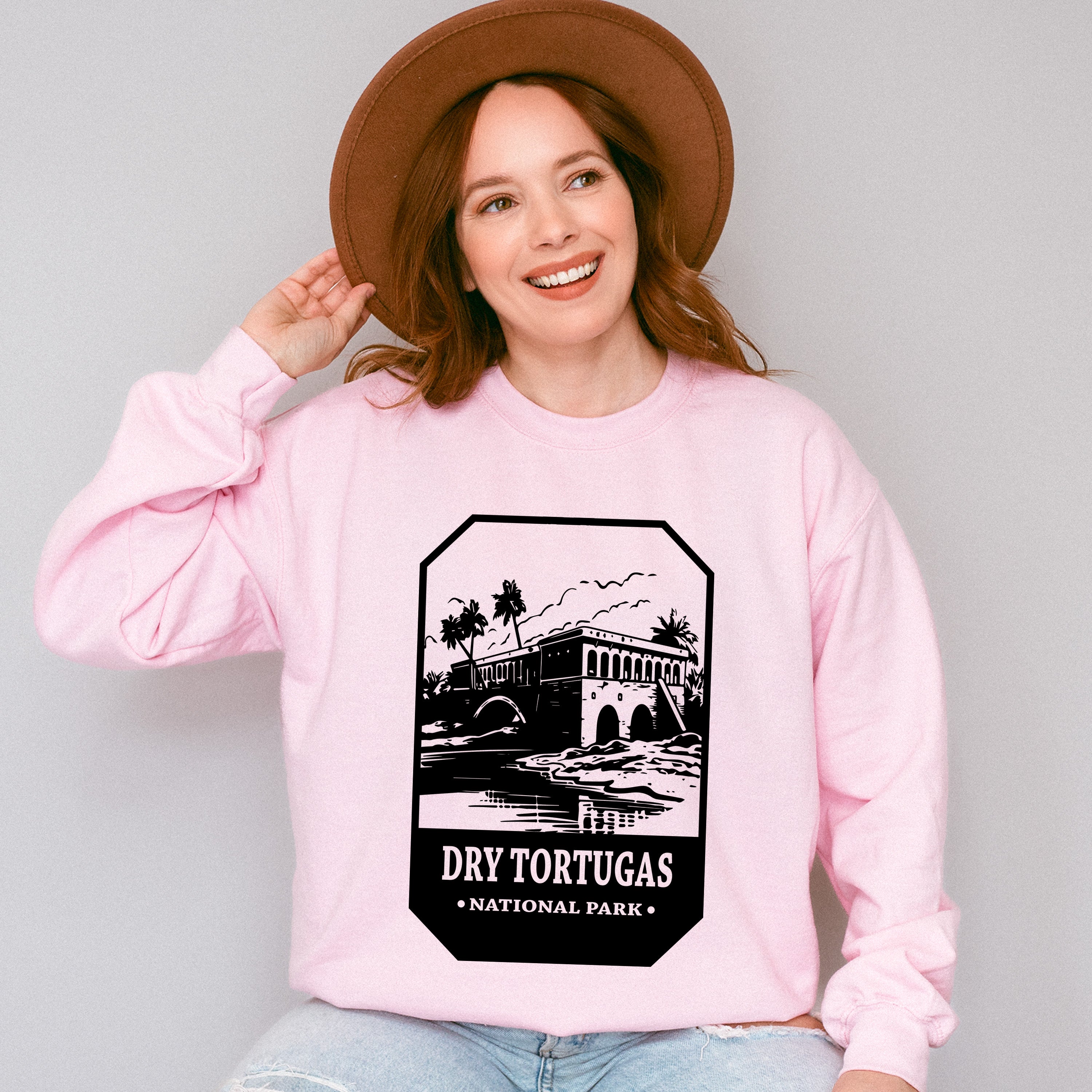 Dry Tortugas - National Park Theme Unisex Crewneck T-Shirt Sweatshirt Hoodie