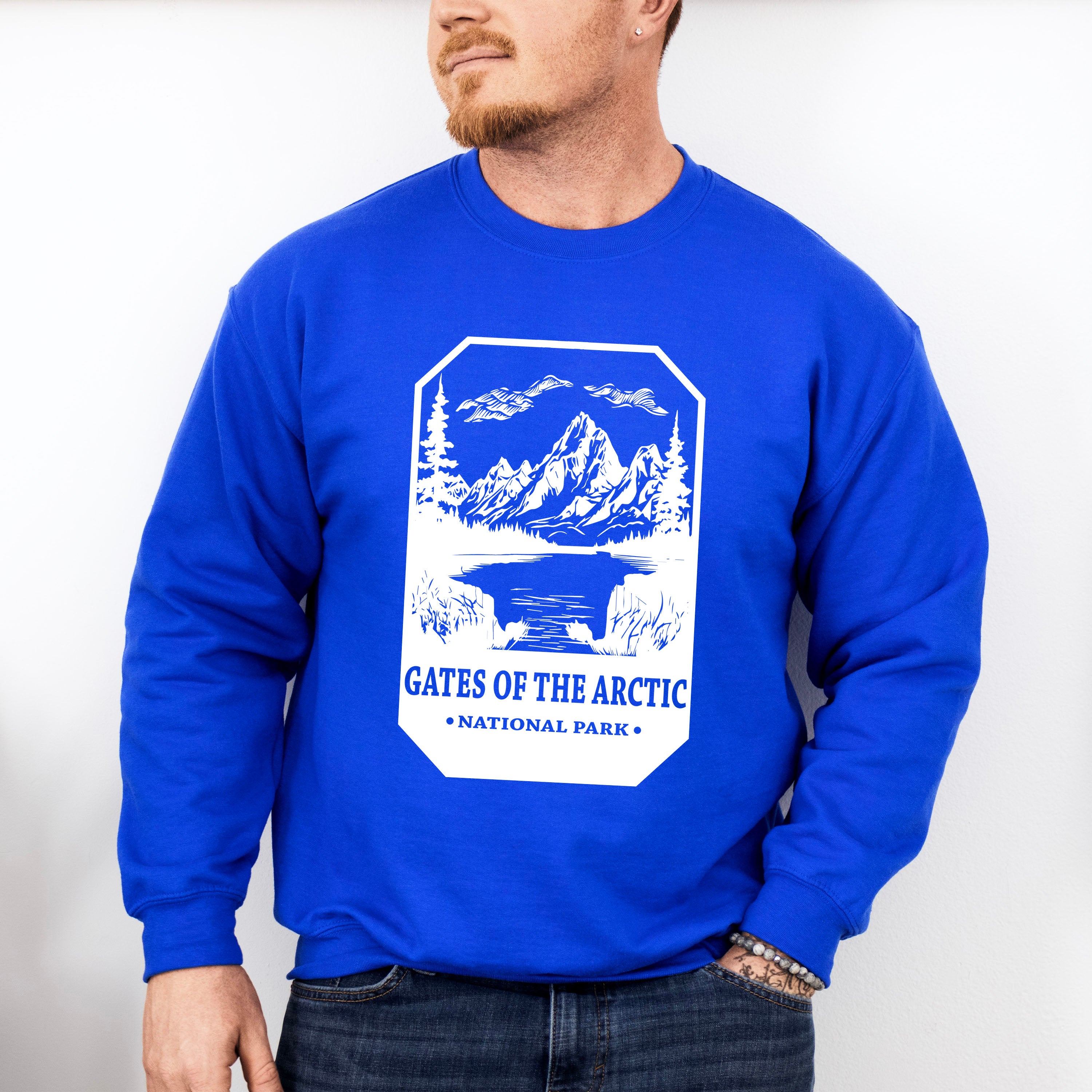 Gates Of The Arctic - National Park Theme Unisex Crewneck T-Shirt Sweatshirt Hoodie