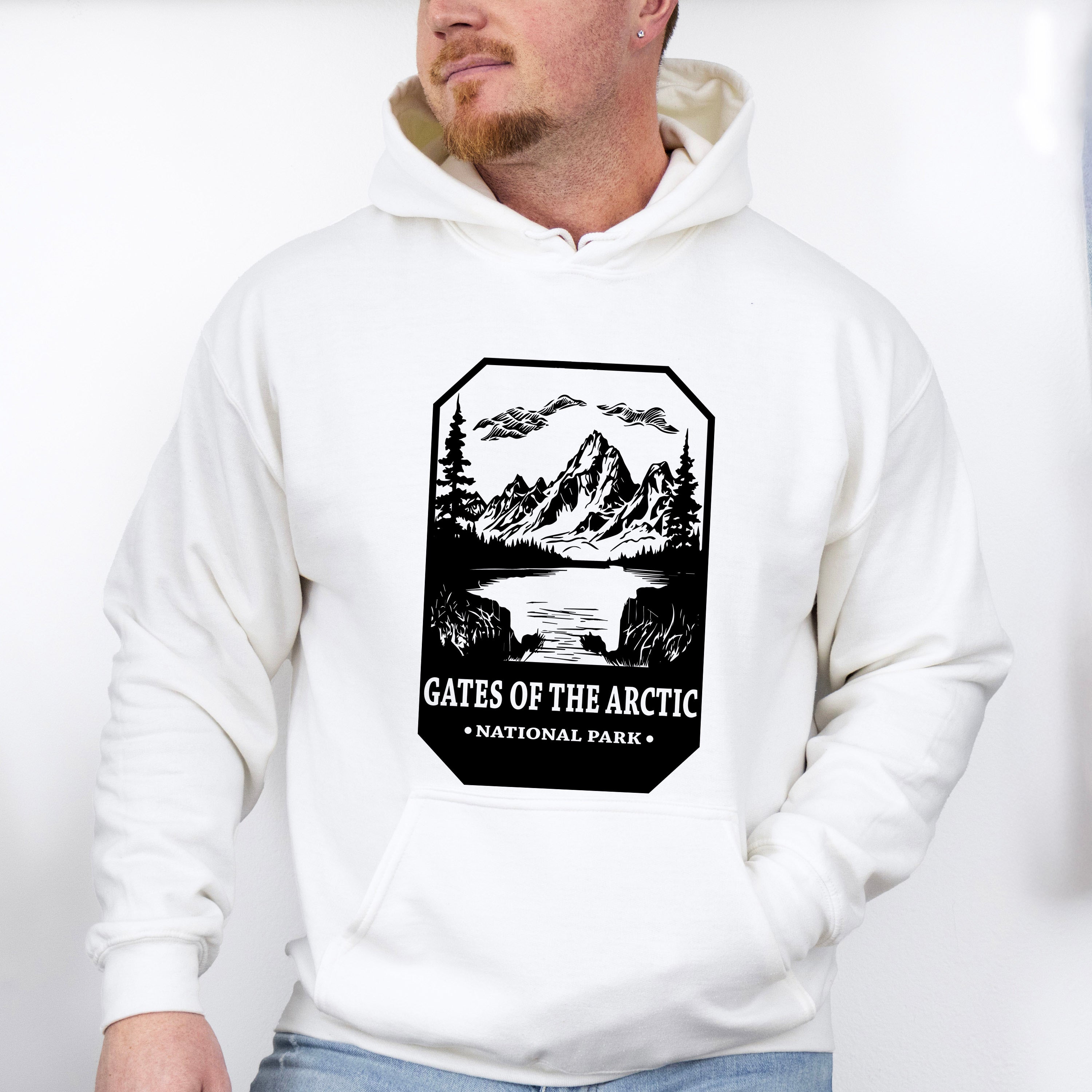 Gates Of The Arctic - National Park Theme Unisex Crewneck T-Shirt Sweatshirt Hoodie