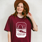 Gateway Arch - National Park Theme Unisex Crewneck T-Shirt Sweatshirt Hoodie