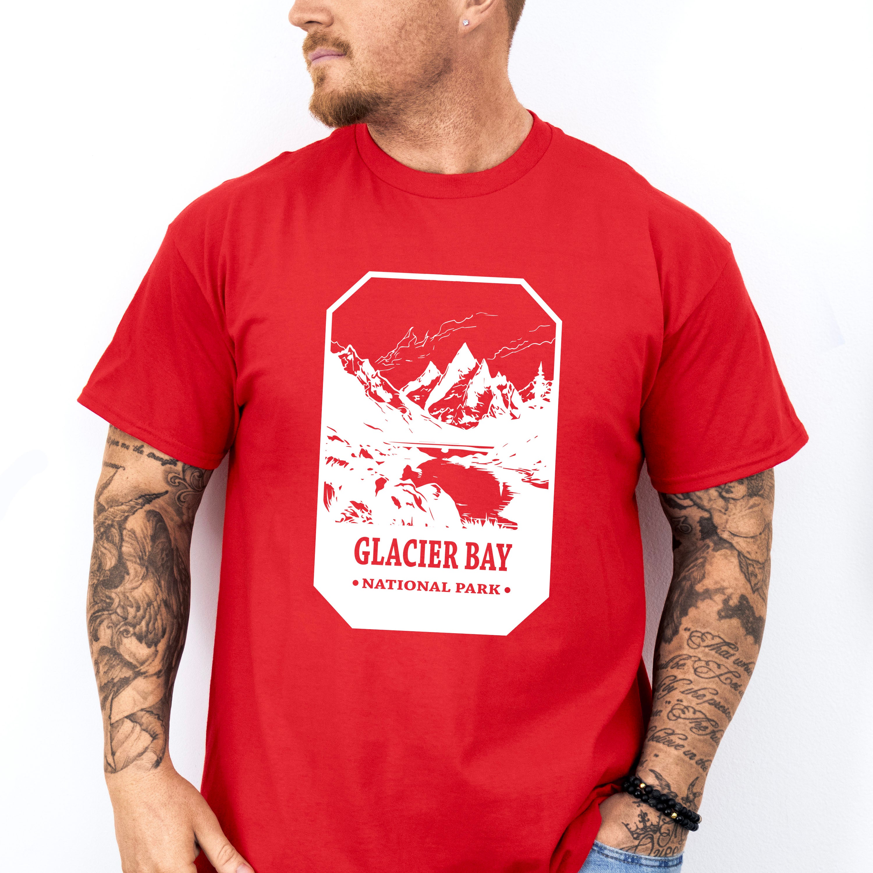 Glacier Bay - National Park Theme Unisex Crewneck T-Shirt Sweatshirt Hoodie