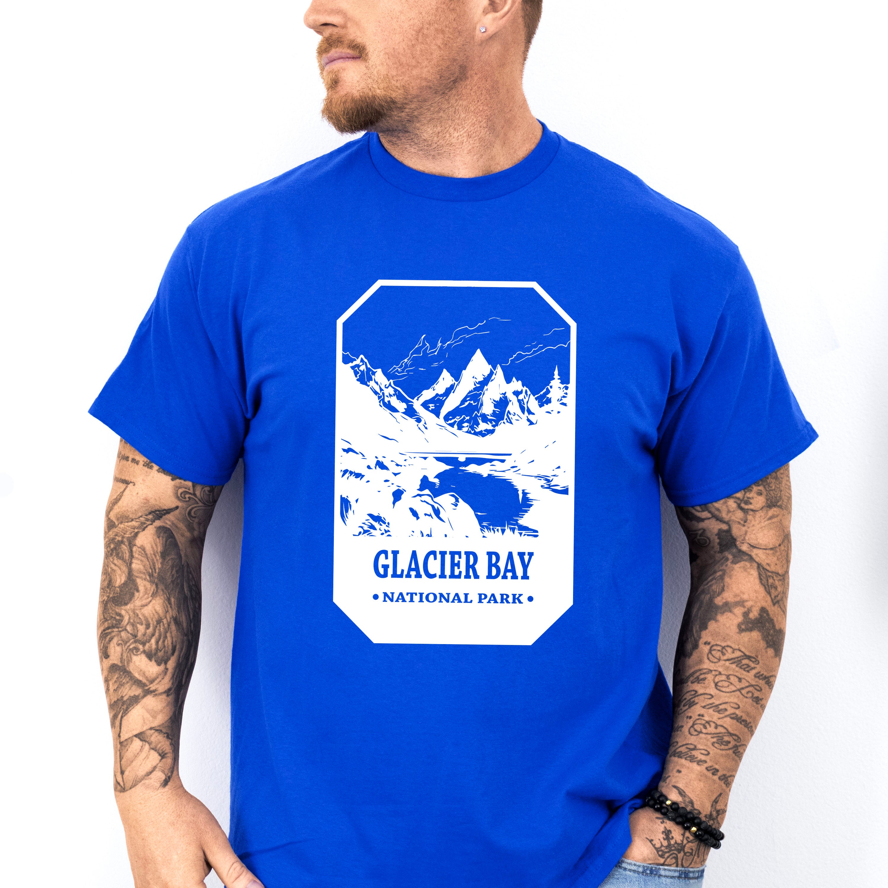 Glacier Bay - National Park Theme Unisex Crewneck T-Shirt Sweatshirt Hoodie