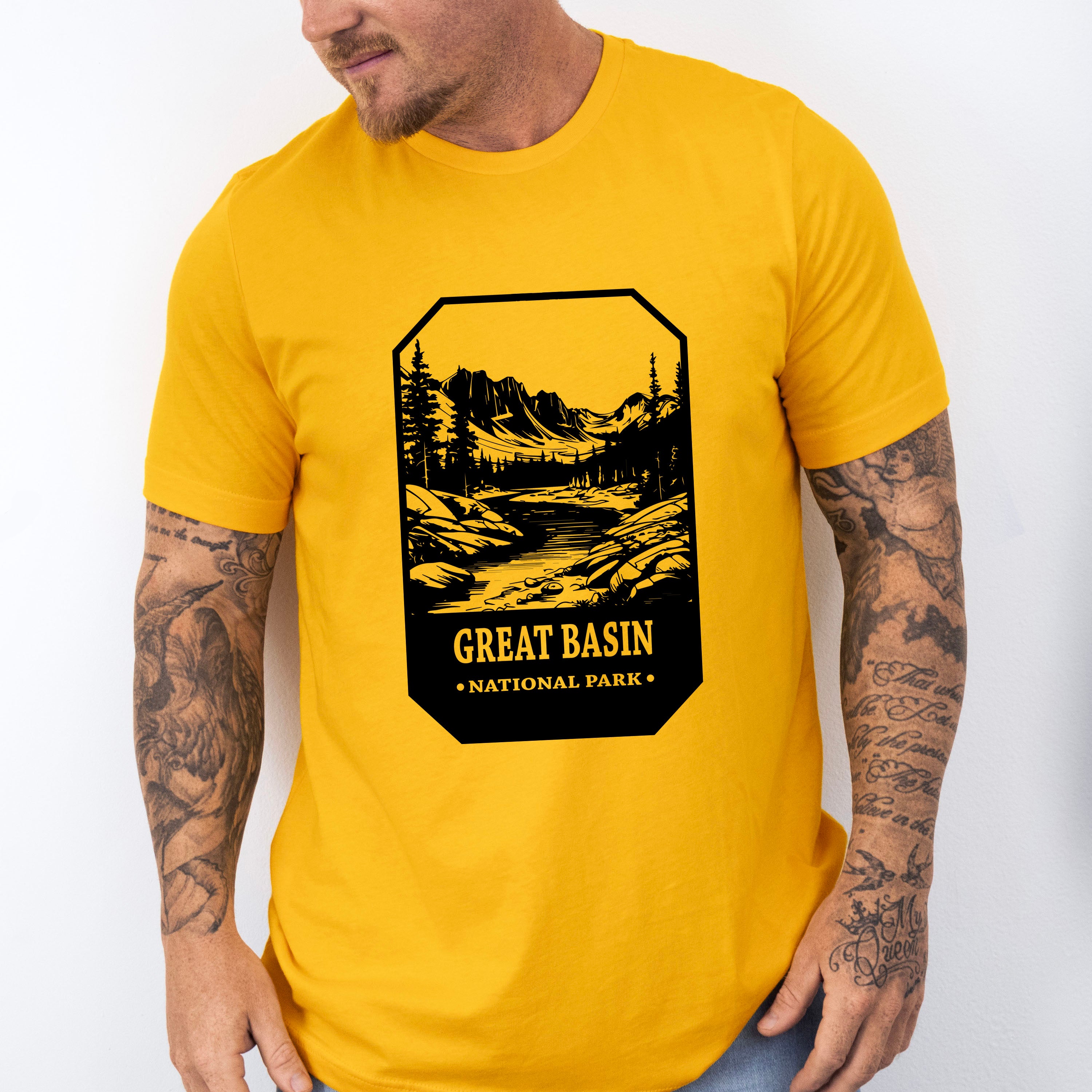 Great Basin - National Park Theme Unisex Crewneck T-Shirt Sweatshirt Hoodie