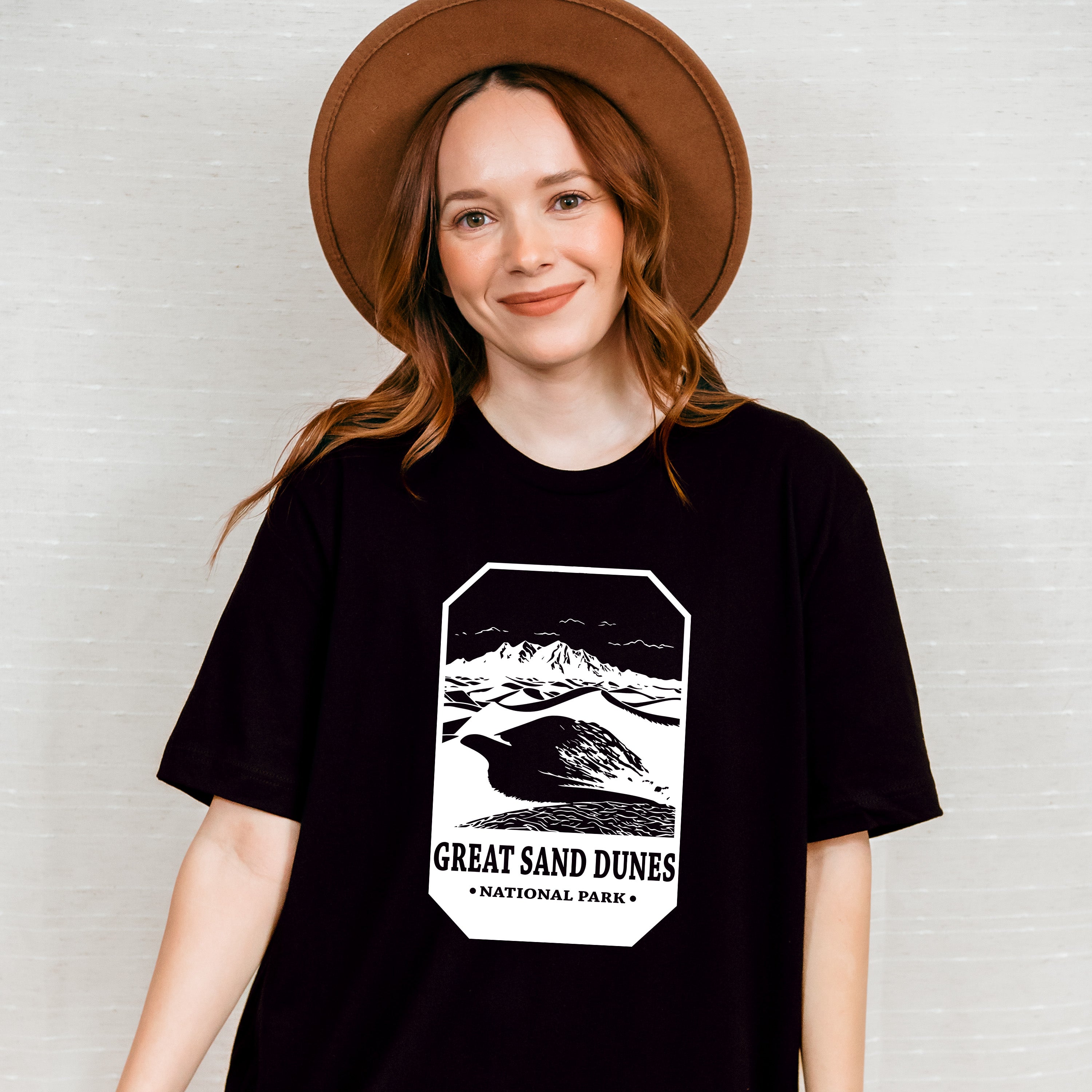 Great Sand Dunes - National Park Theme Unisex Crewneck T-Shirt Sweatshirt Hoodie