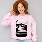 Great Sand Dunes - National Park Theme Unisex Crewneck T-Shirt Sweatshirt Hoodie