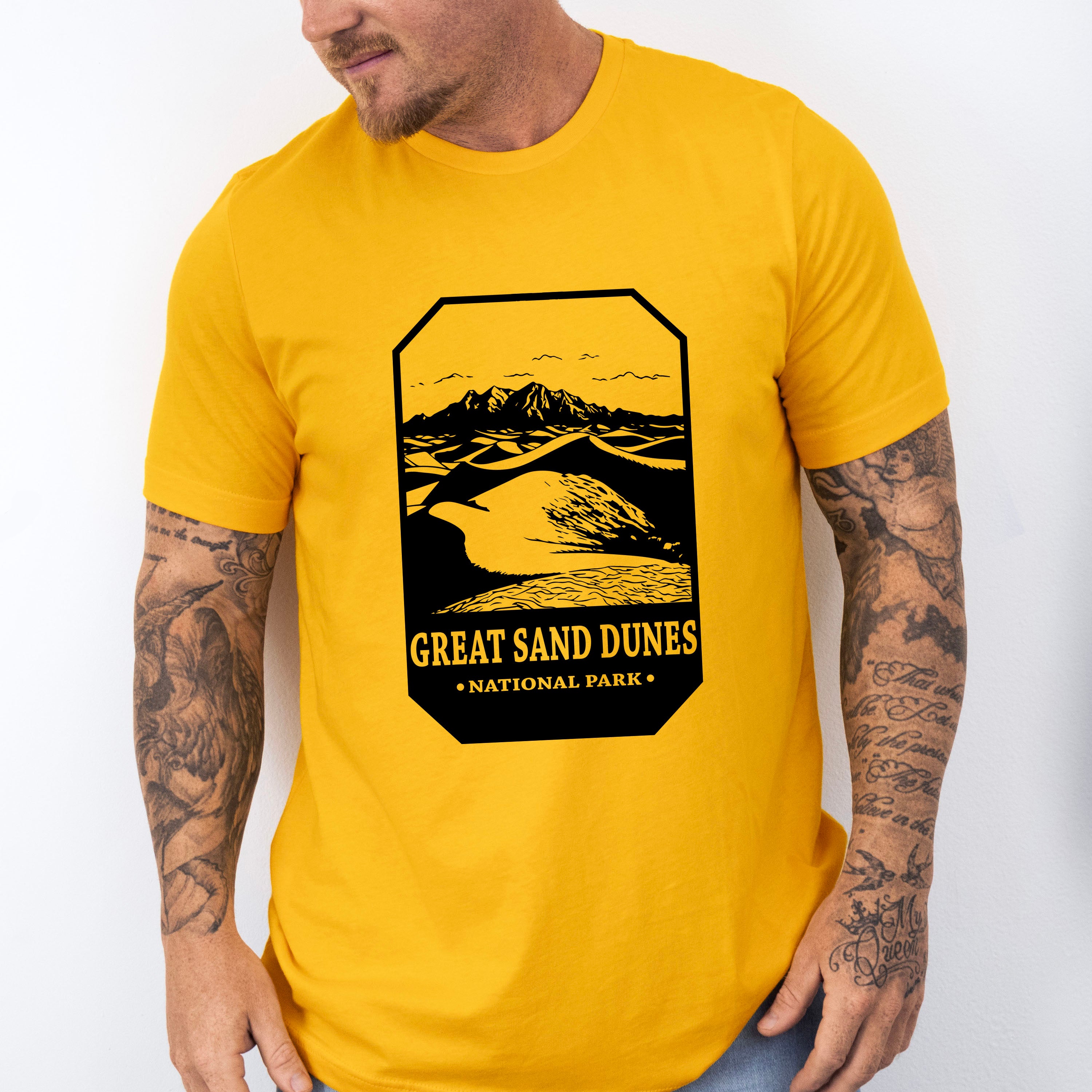 Great Sand Dunes - National Park Theme Unisex Crewneck T-Shirt Sweatshirt Hoodie
