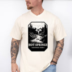 Hot Spring - National Park Theme Unisex Crewneck T-Shirt Sweatshirt Hoodie