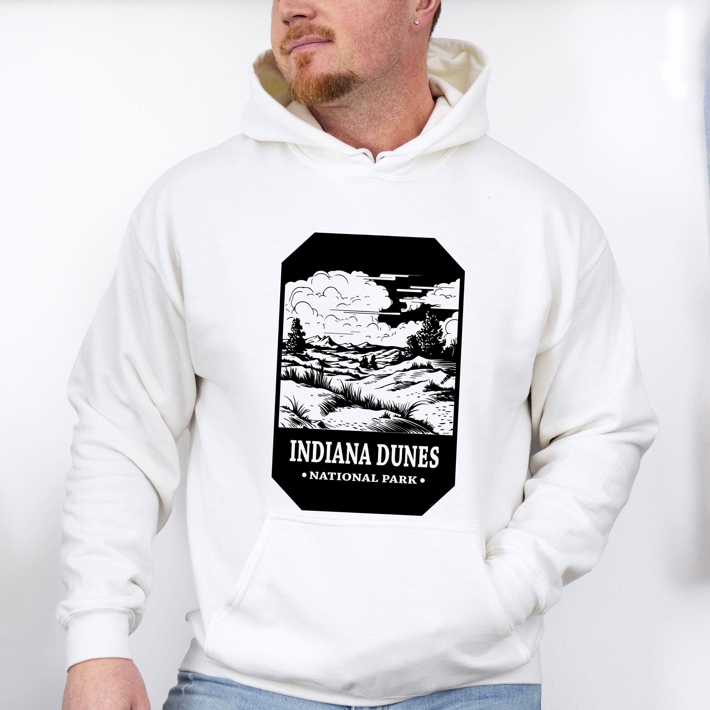 Indiana Dunes - National Park Theme Unisex Crewneck T-Shirt Sweatshirt Hoodie