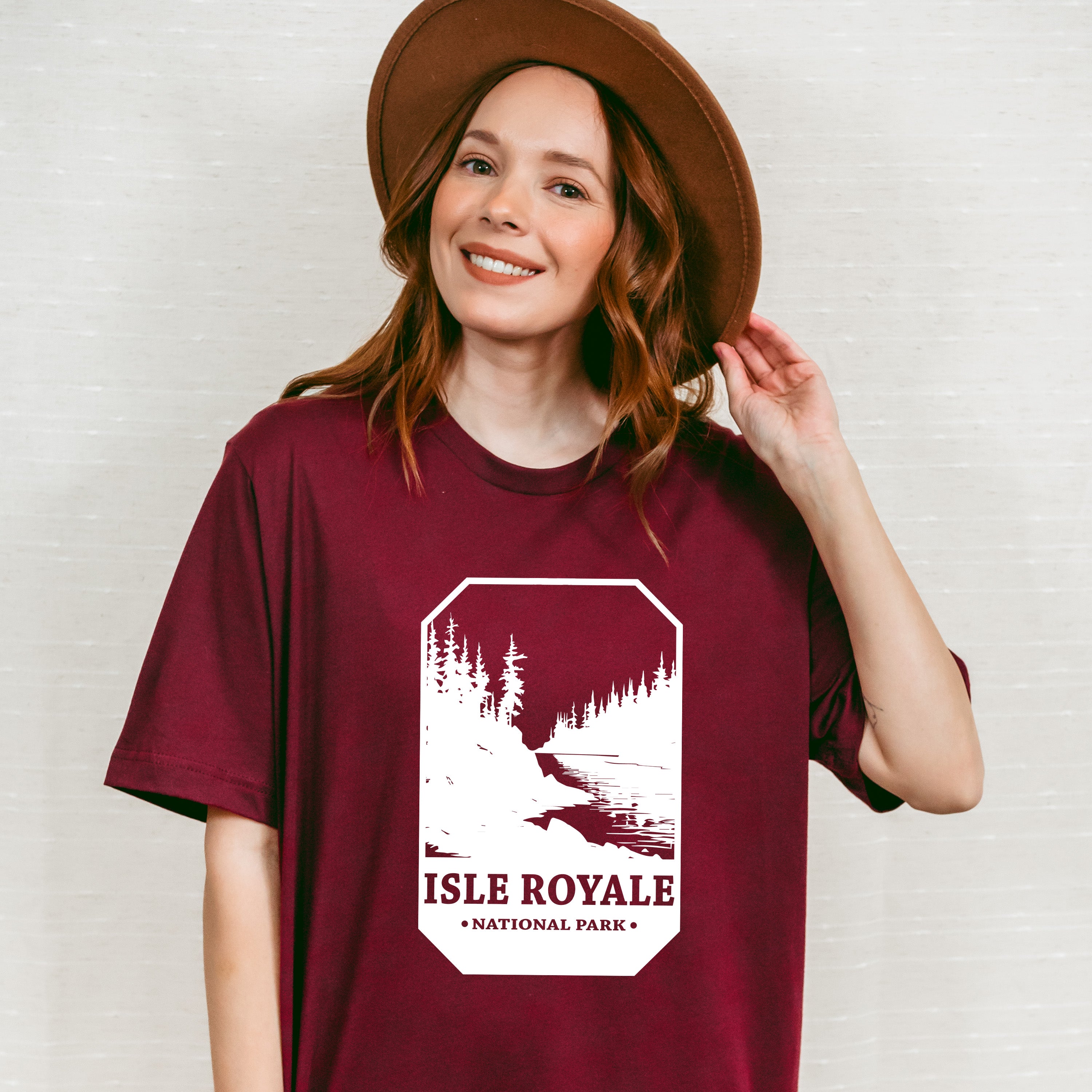 Isle Royale - National Park Theme Unisex Crewneck T-Shirt Sweatshirt Hoodie
