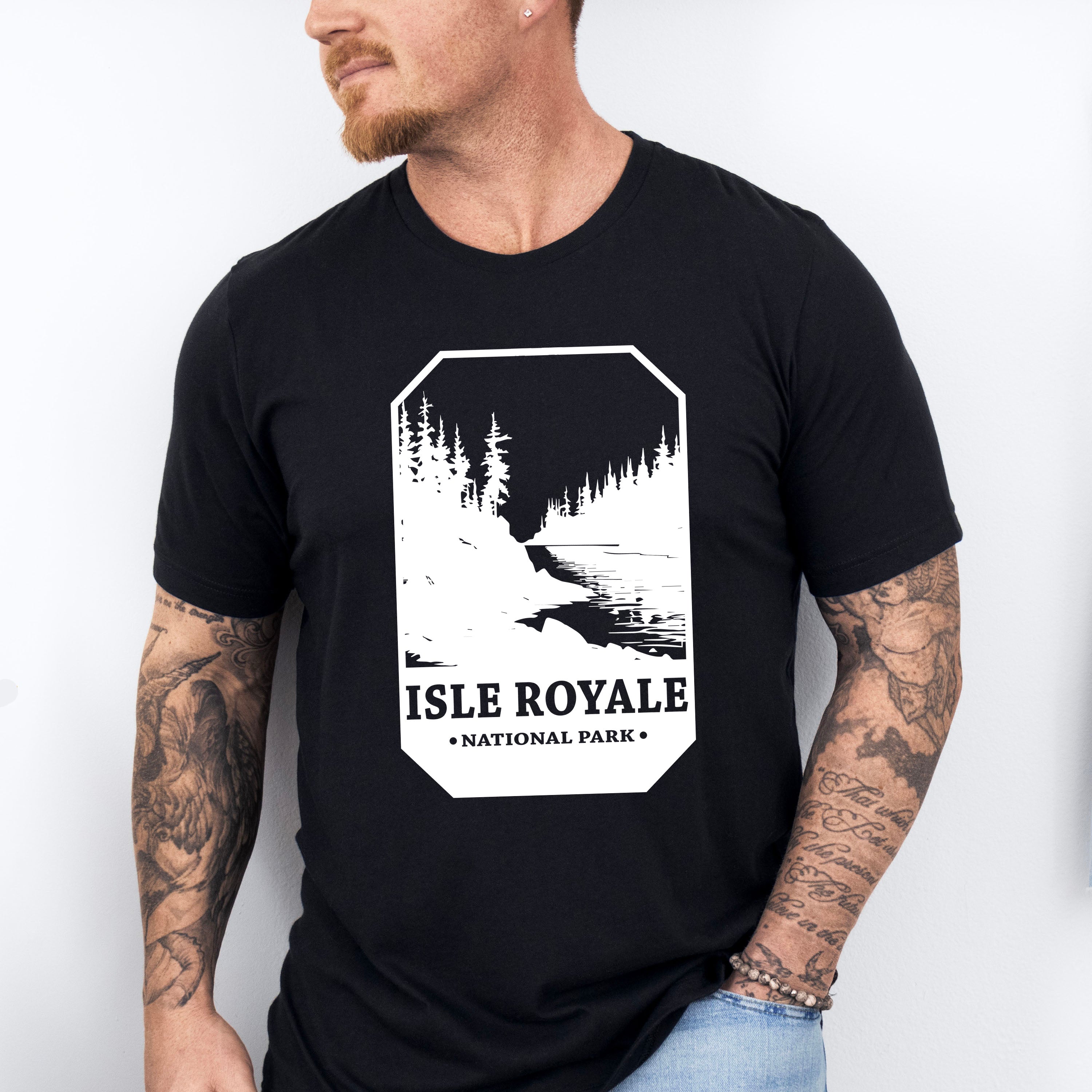 Isle Royale - National Park Theme Unisex Crewneck T-Shirt Sweatshirt Hoodie